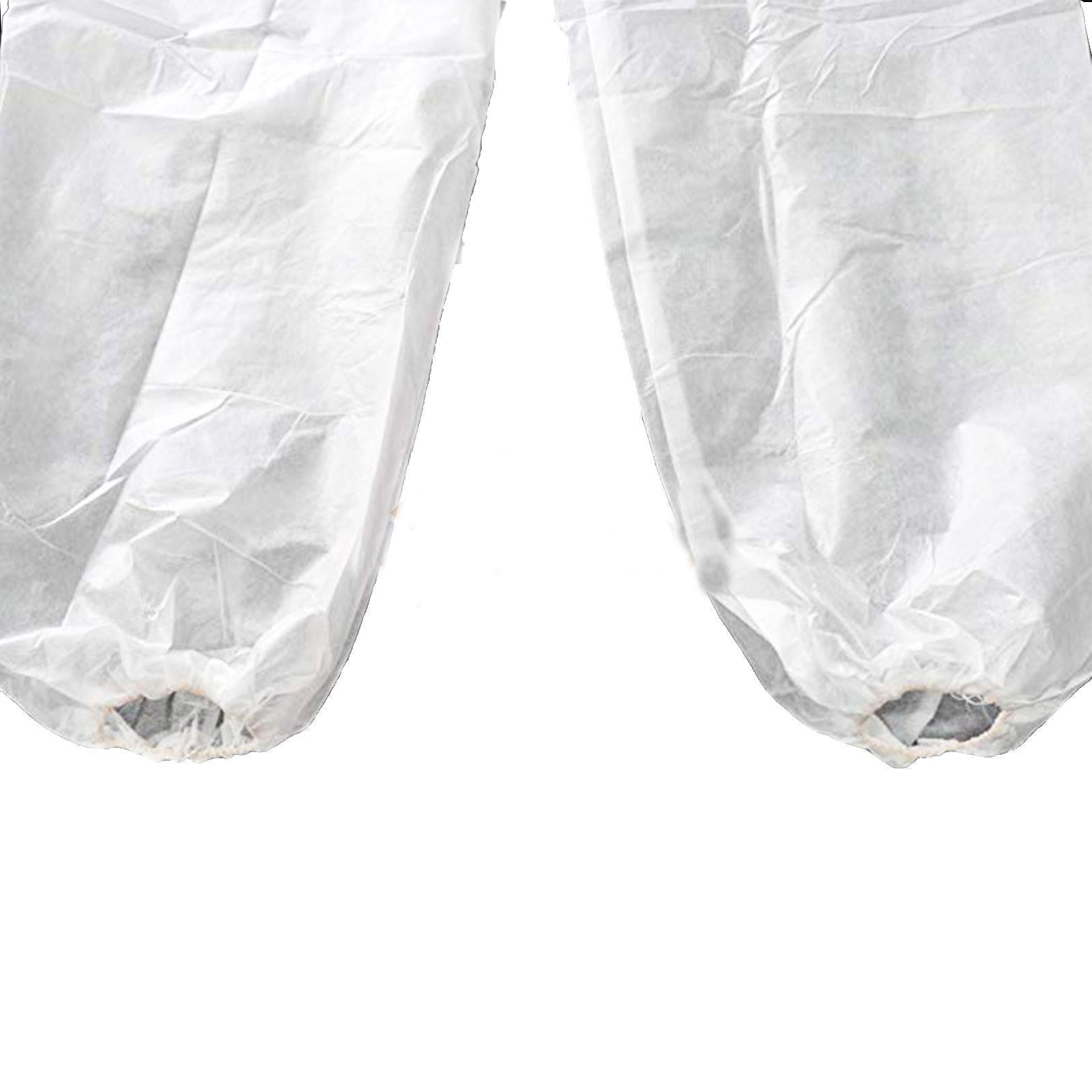 20 x Disposable Paper Suit Protective Overall Coveralls XL 136cm 54" Brand New