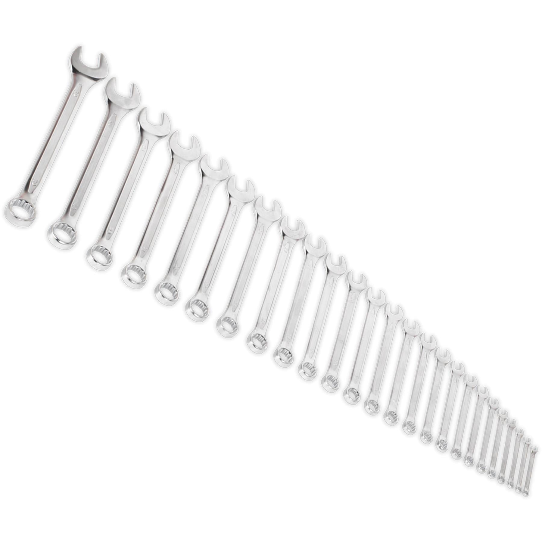 Sealey Combination Spanner Set 25pc Metric