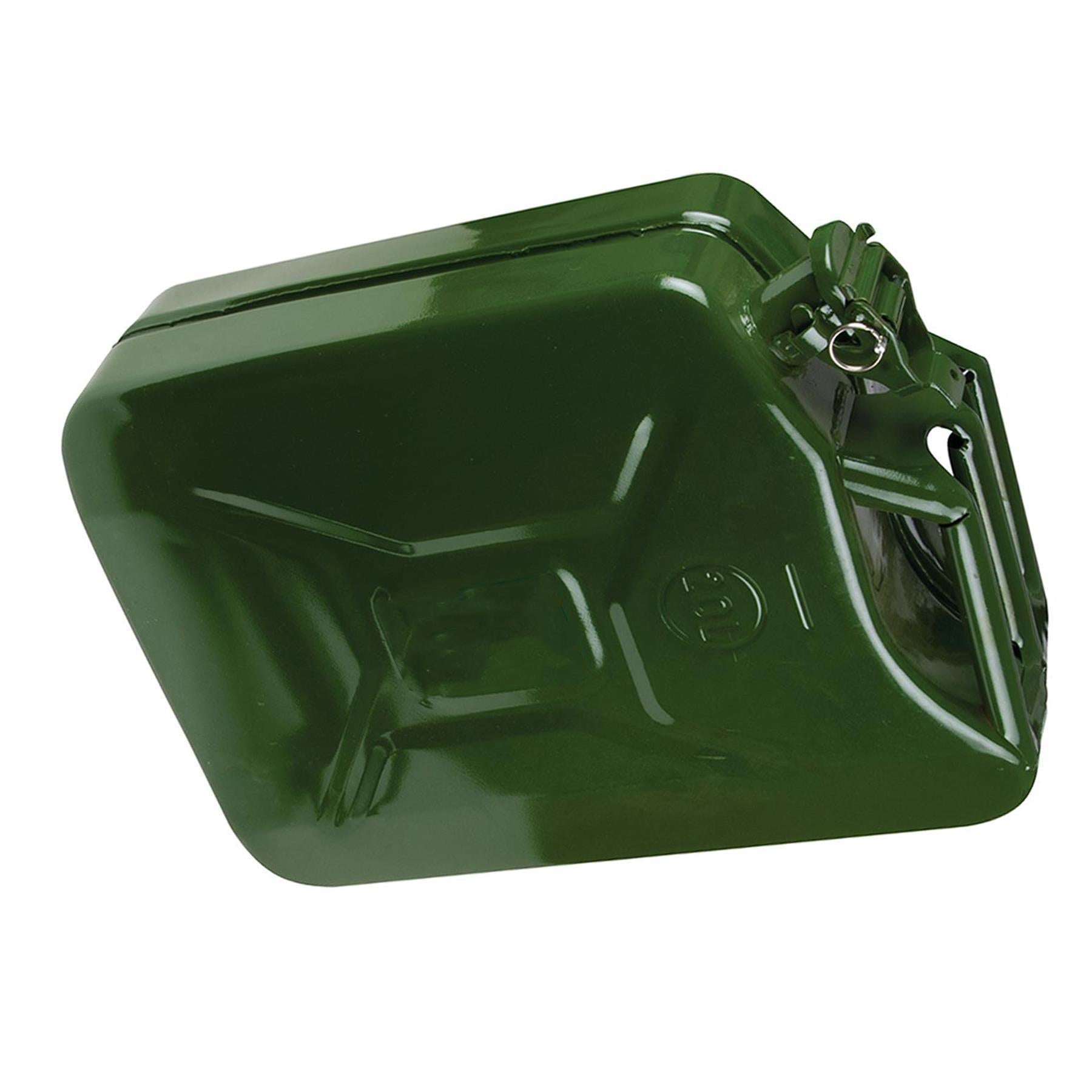 Jerry Can 20Ltr Strong Metal Durable Mechanic Garage Emergency Military Camping