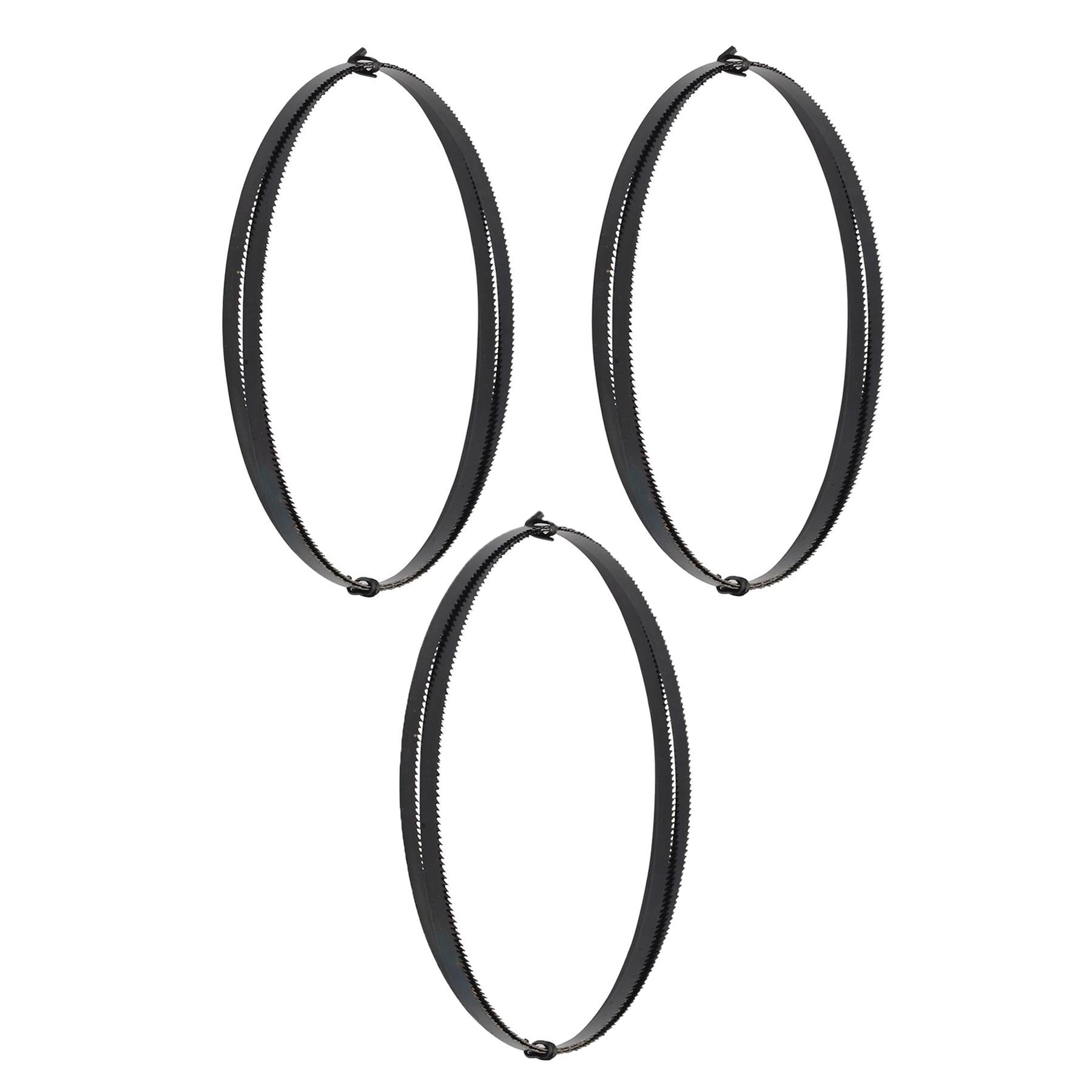 1425mm (56") Bandsaw Blades 6, 10 & 14 Tpi For Cutting Metal Plastic Wood 3 Pack