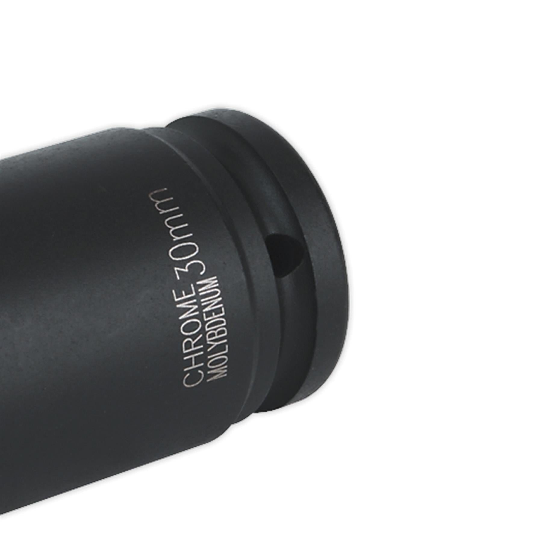 Sealey Impact Socket 30mm Deep 3/4"Sq Drive