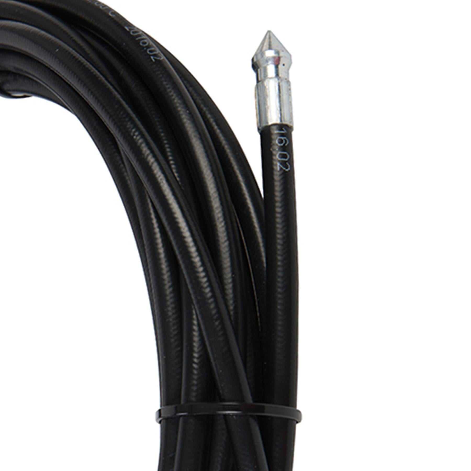 Pipe-Cleaning Hose 10m Tough Polyethylene/PVCHose With Bayonet Connection
