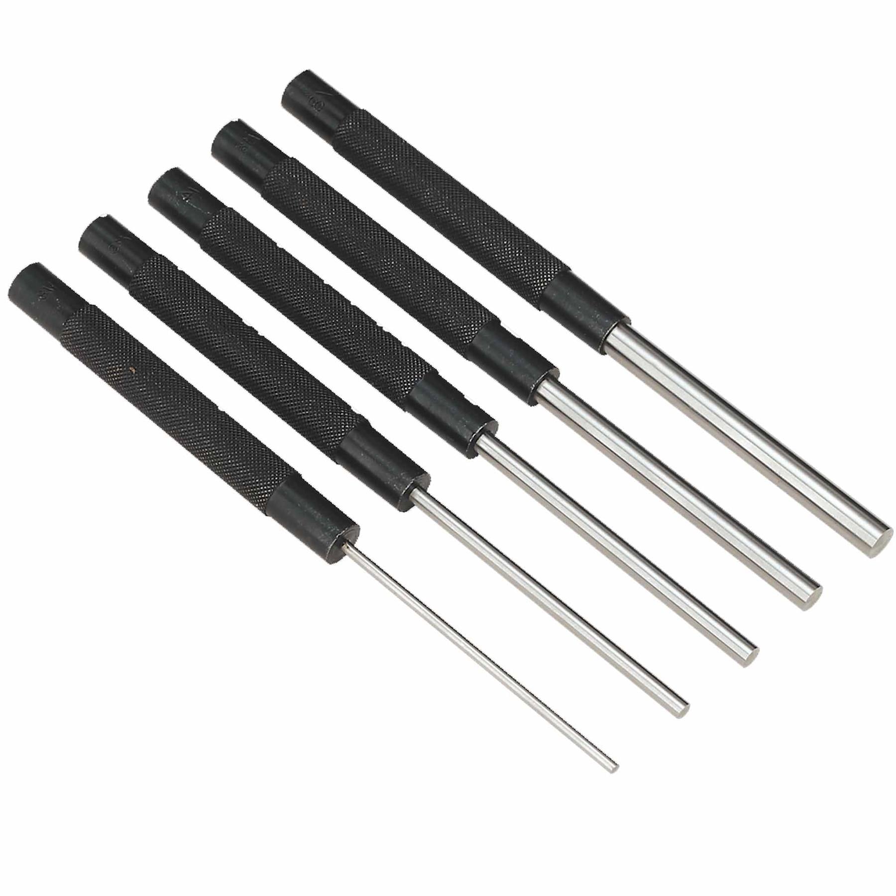 Sealey Parallel Pin Punch Set 5pc Long Pattern