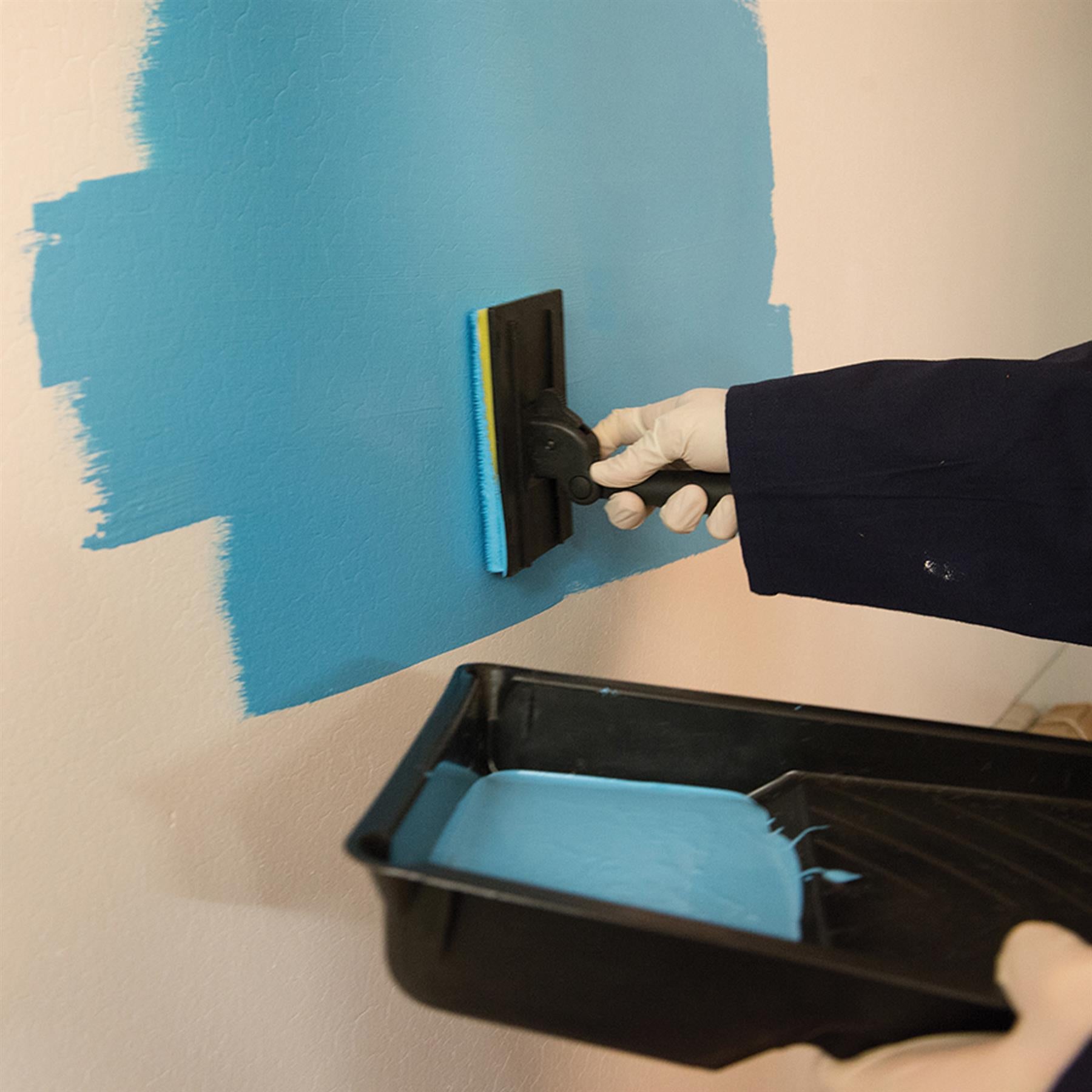 4Pce Paint Pad Set Gloss Emulsion Woodstain Decorating Wallpaper Painting DIY