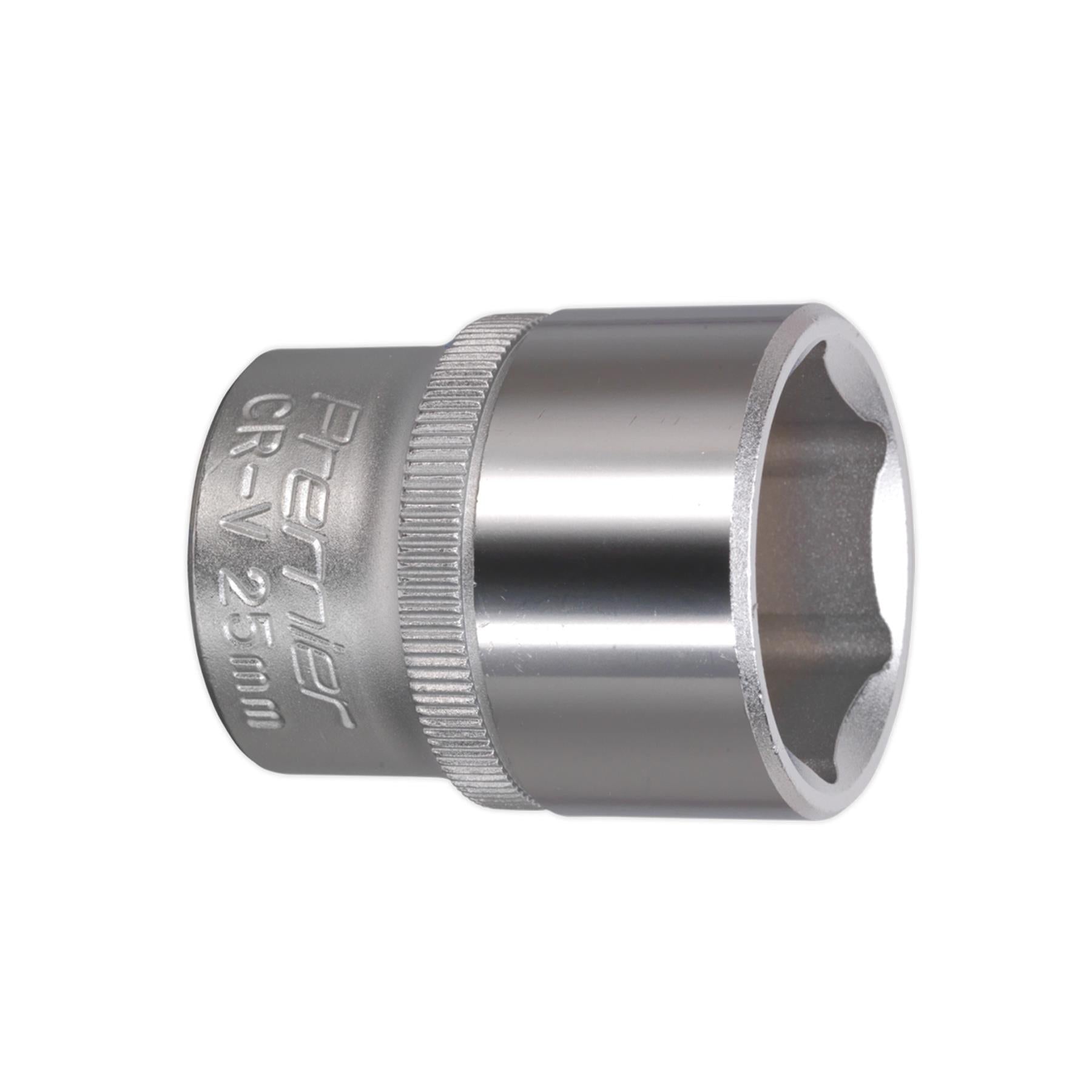 Sealey WallDrive® Socket 25mm 1/2"Sq Drive