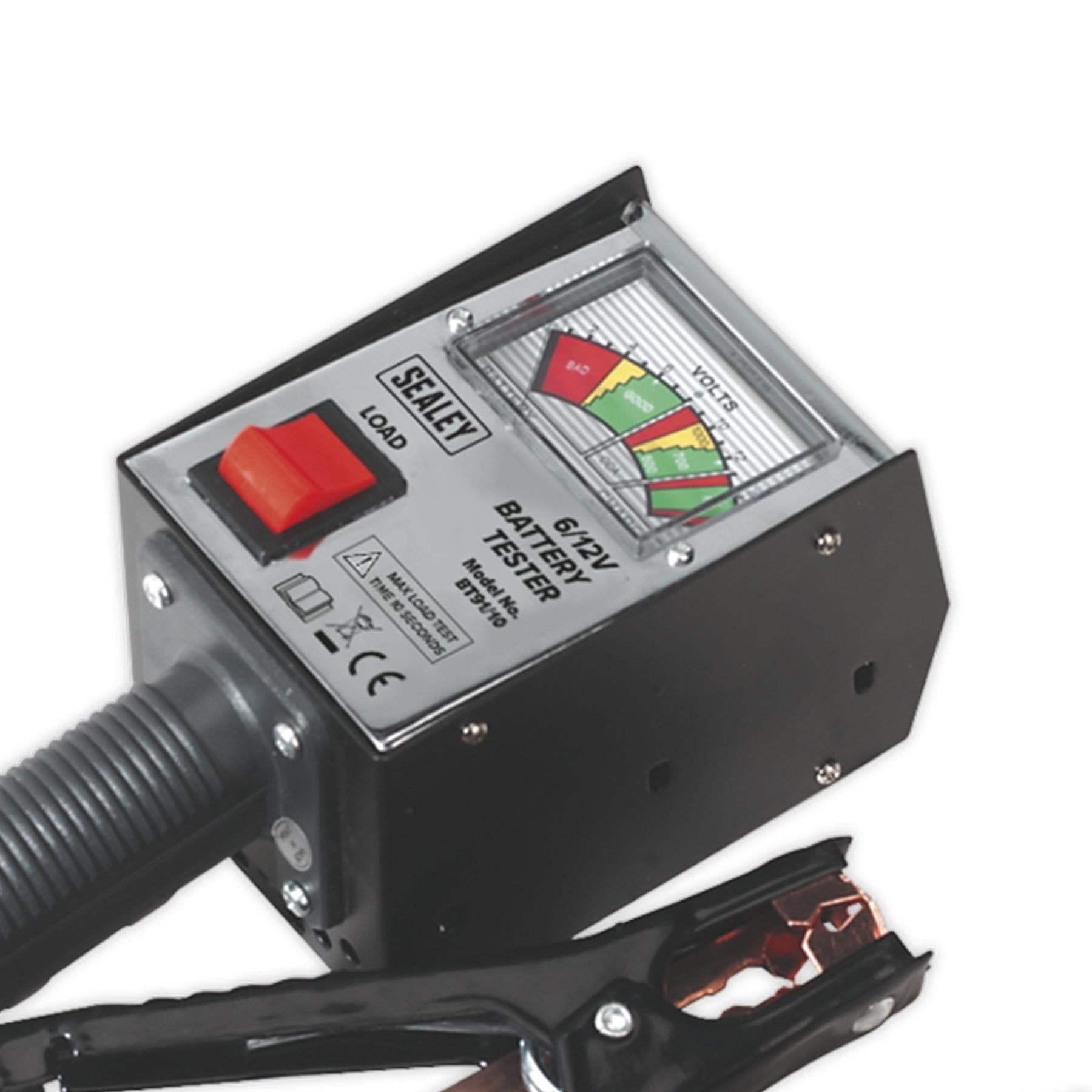 Sealey Battery Tester 6/12V Handheld