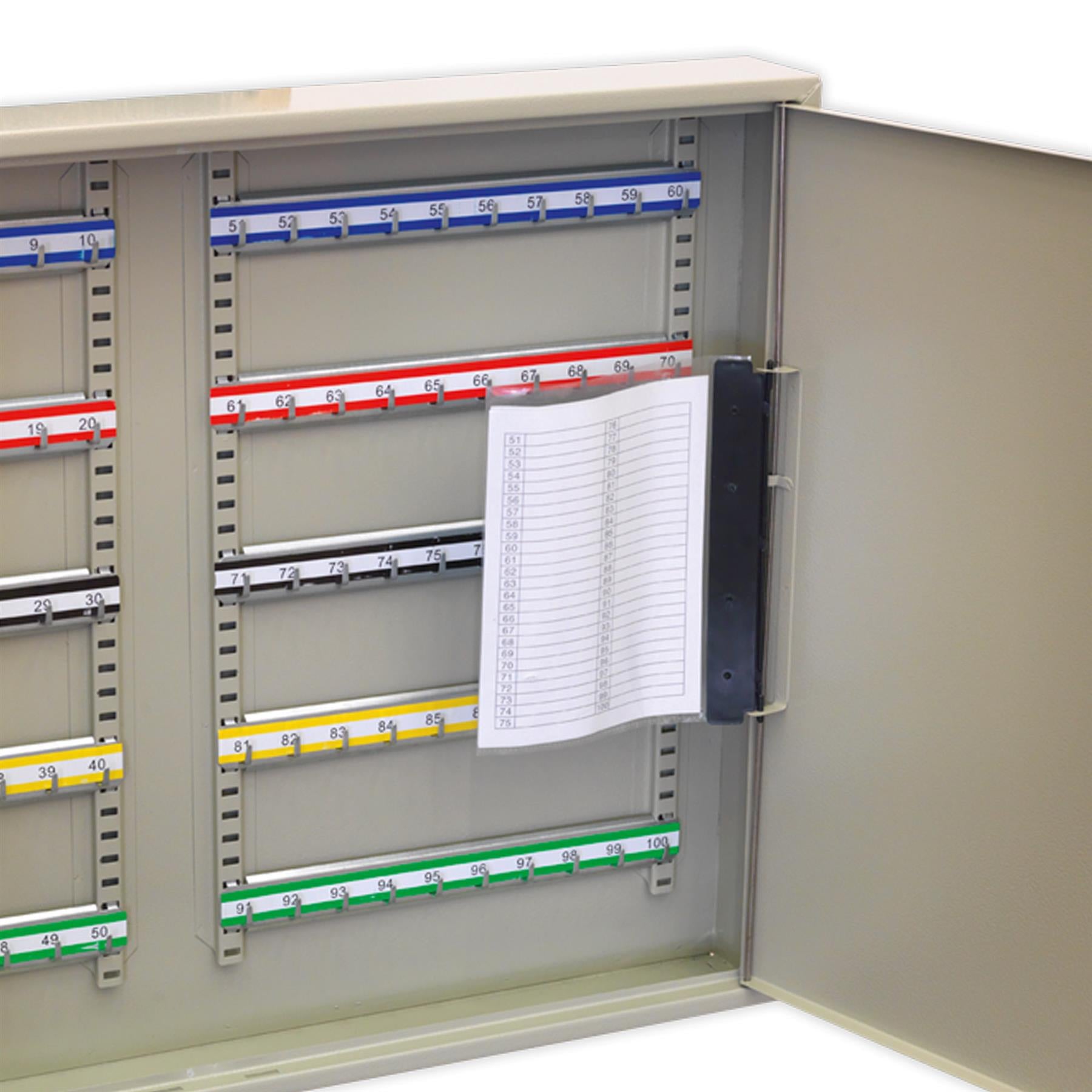Sealey Key Cabinet 100 Key Capacity Wide Steel construction