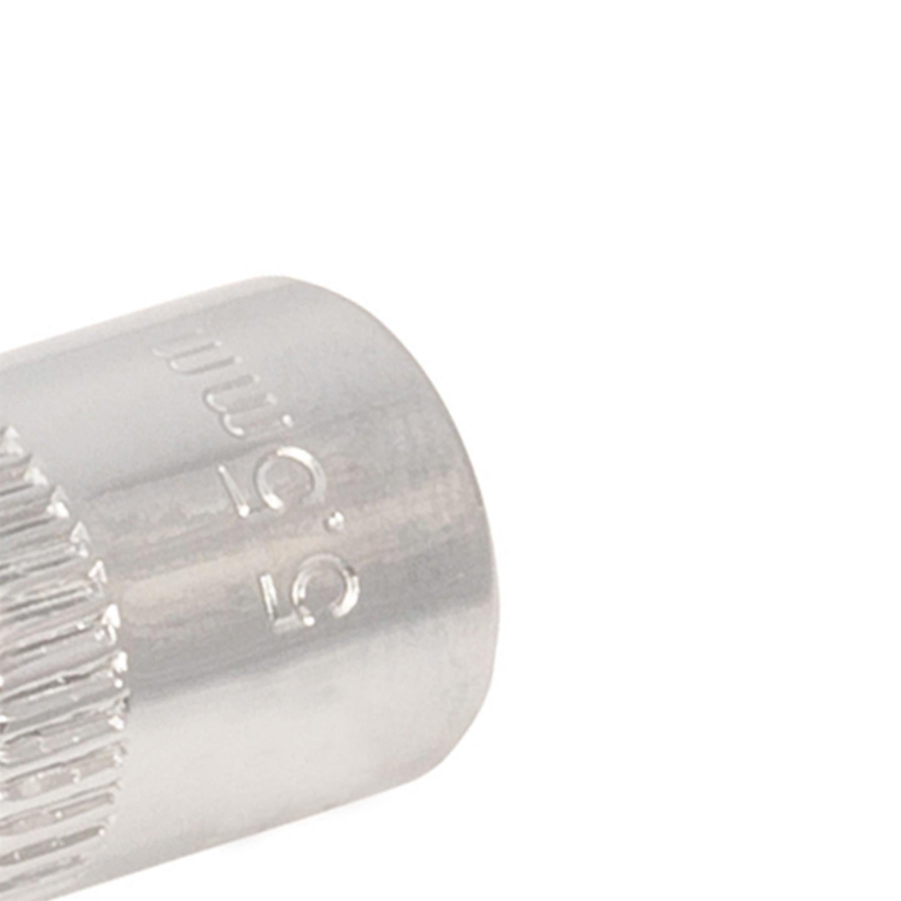 Quality Socket 1/4" Drive Metric Hex Square 5.5mm Individual Hex Polished Crv