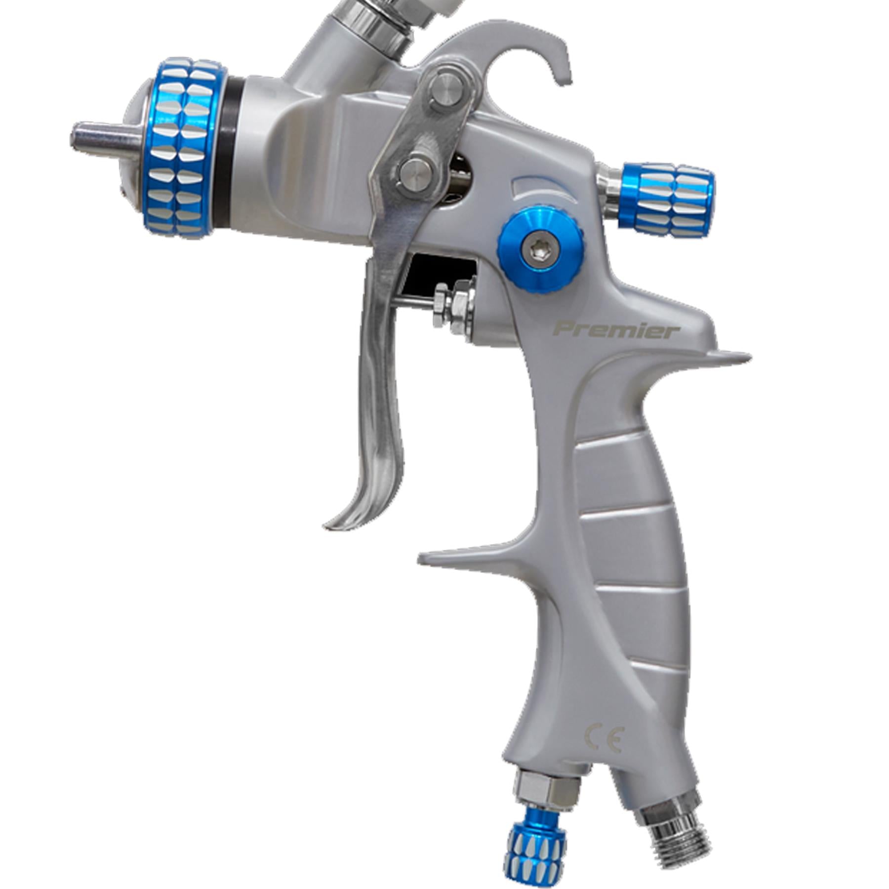Sealey SP Gravity Feed Spray Gun 1.4mm Set-Up