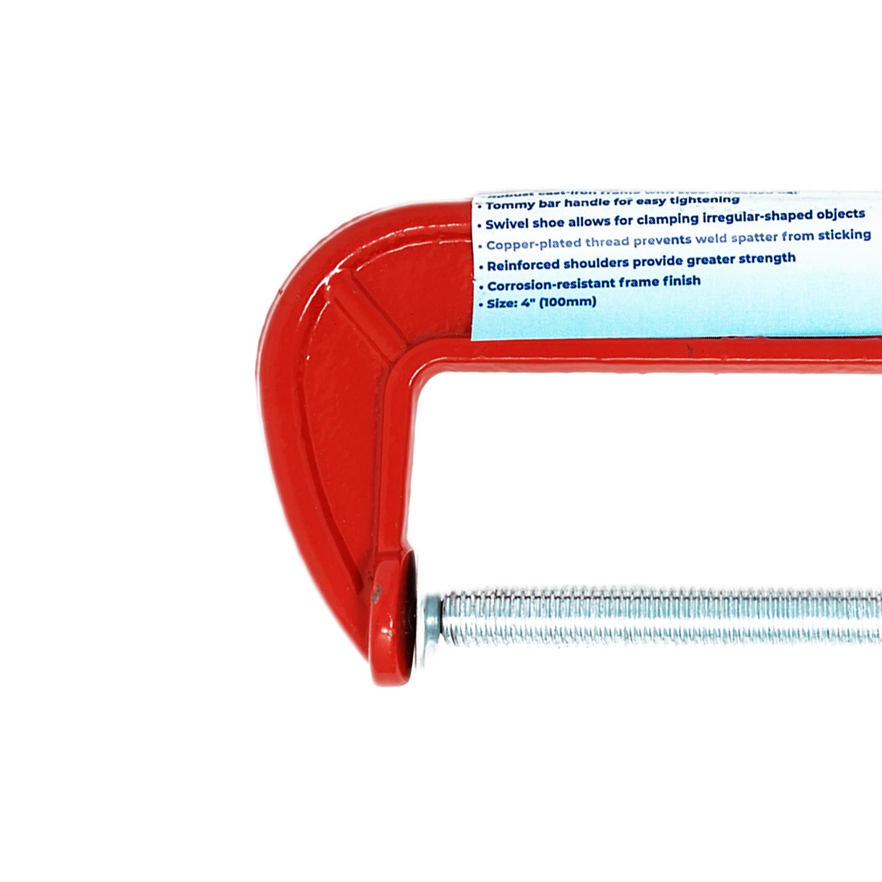 Heavy Duty 4" G Clamp Iron