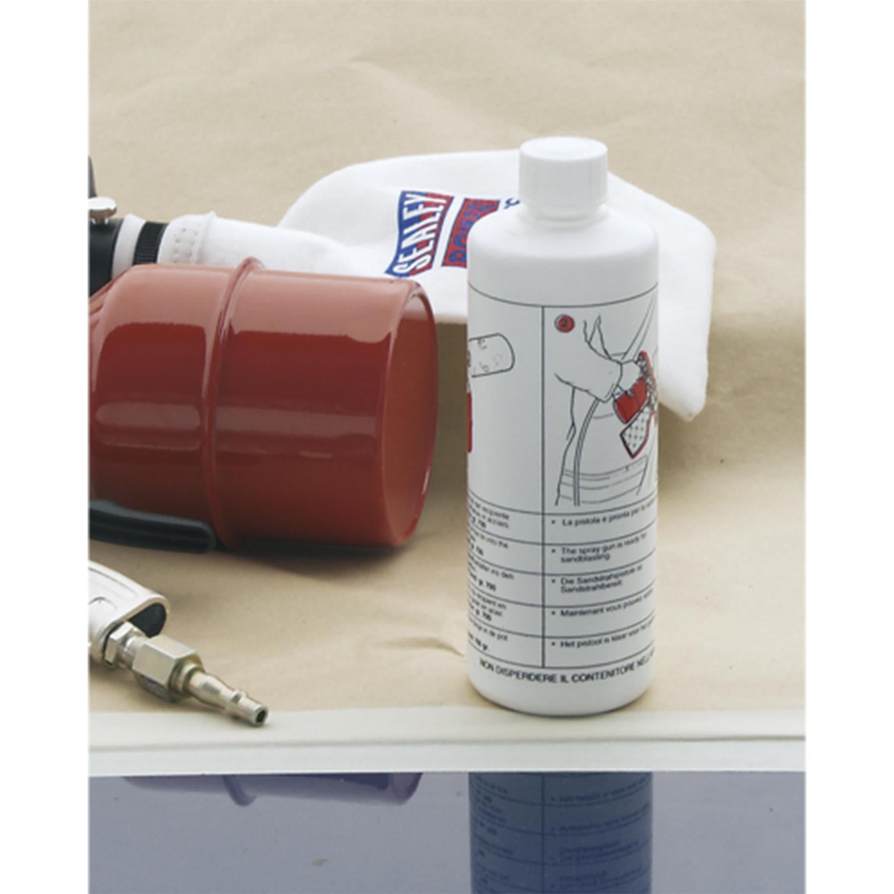 Sealey Air Recirculating Sandblasting Kit