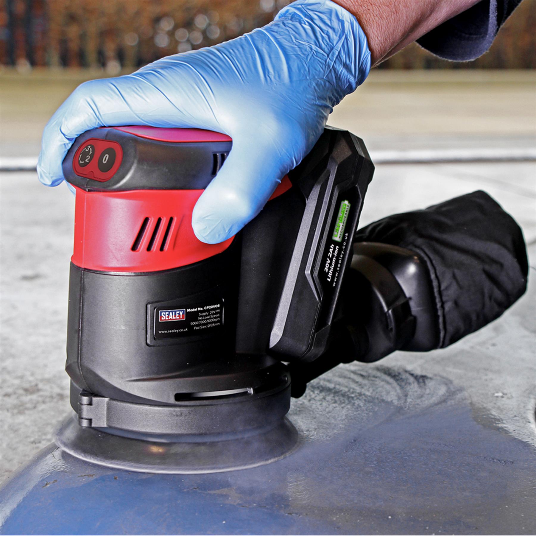 Sealey Orbital Palm Sander 20V 125mm - Body Only