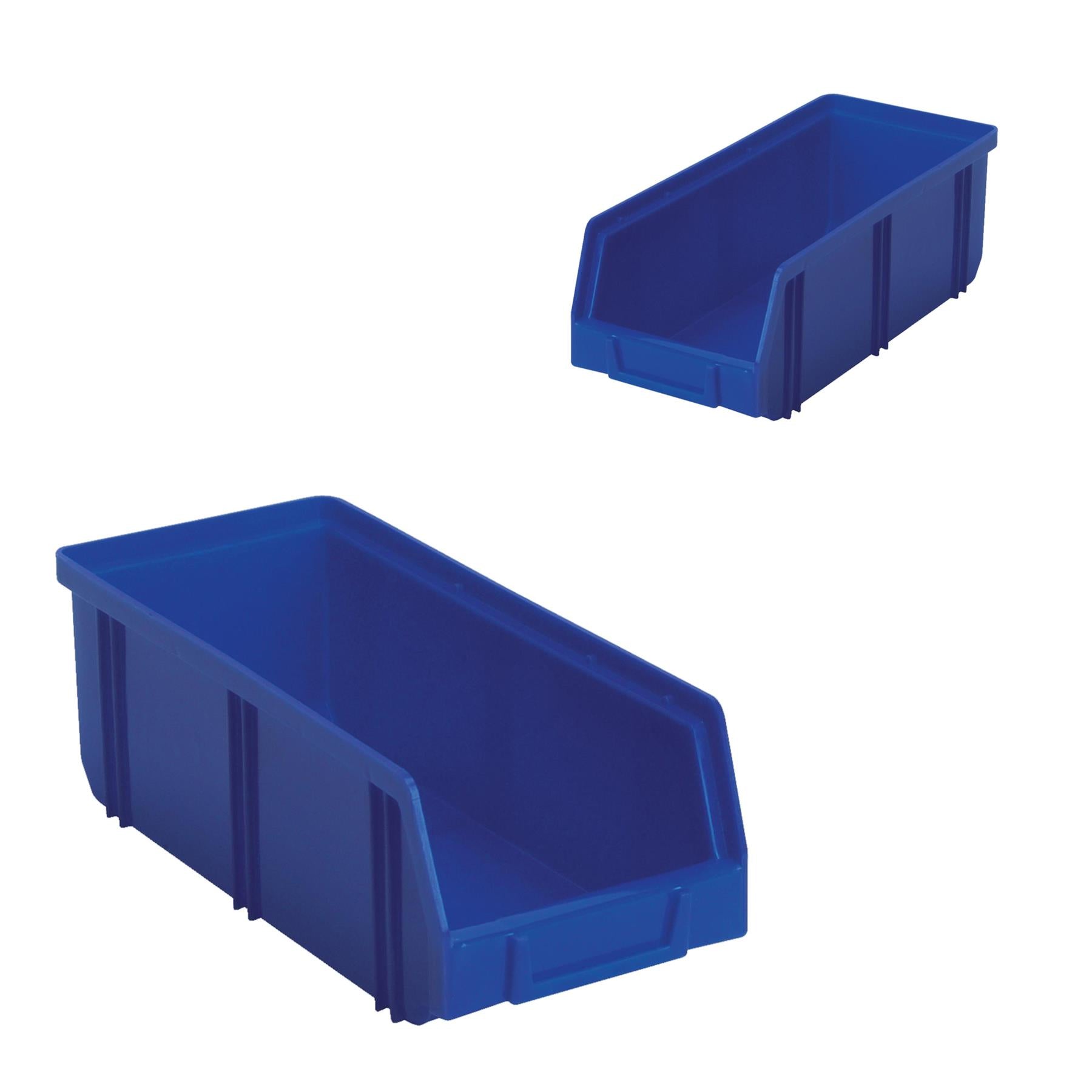 Sealey Plastic Storage Bin Deep 105 x 240 x 85mm - Blue Pack of 28