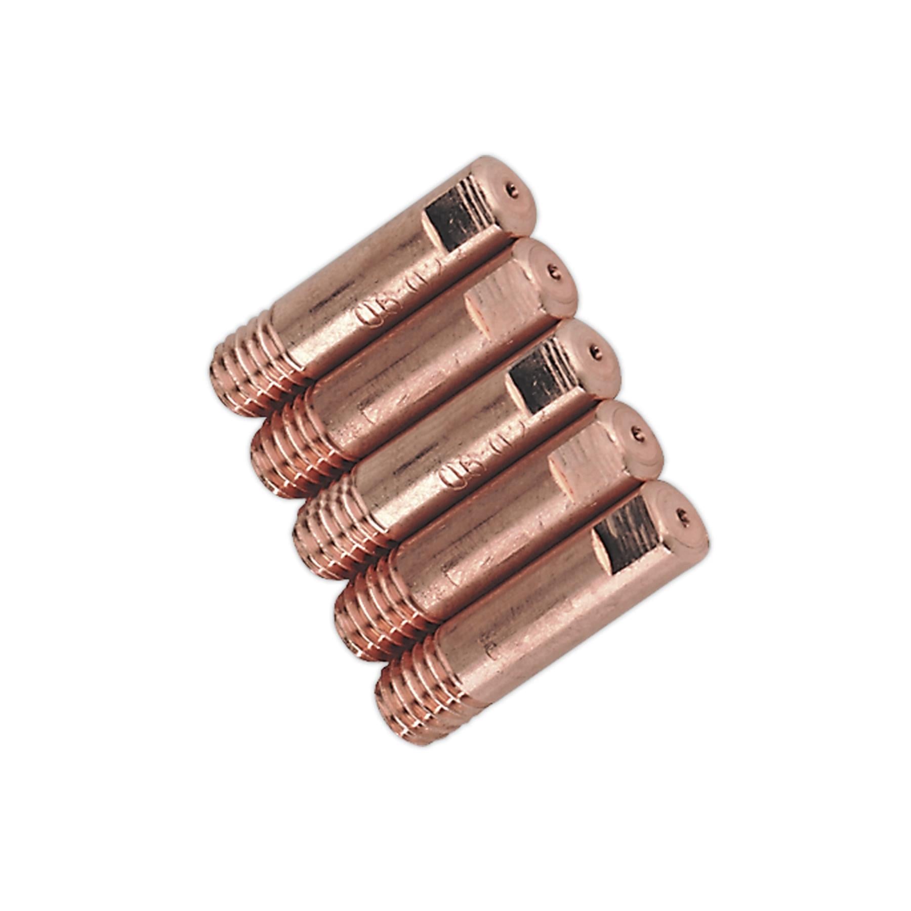 Sealey Contact Tip 0.6mm MB15 Pack of 5