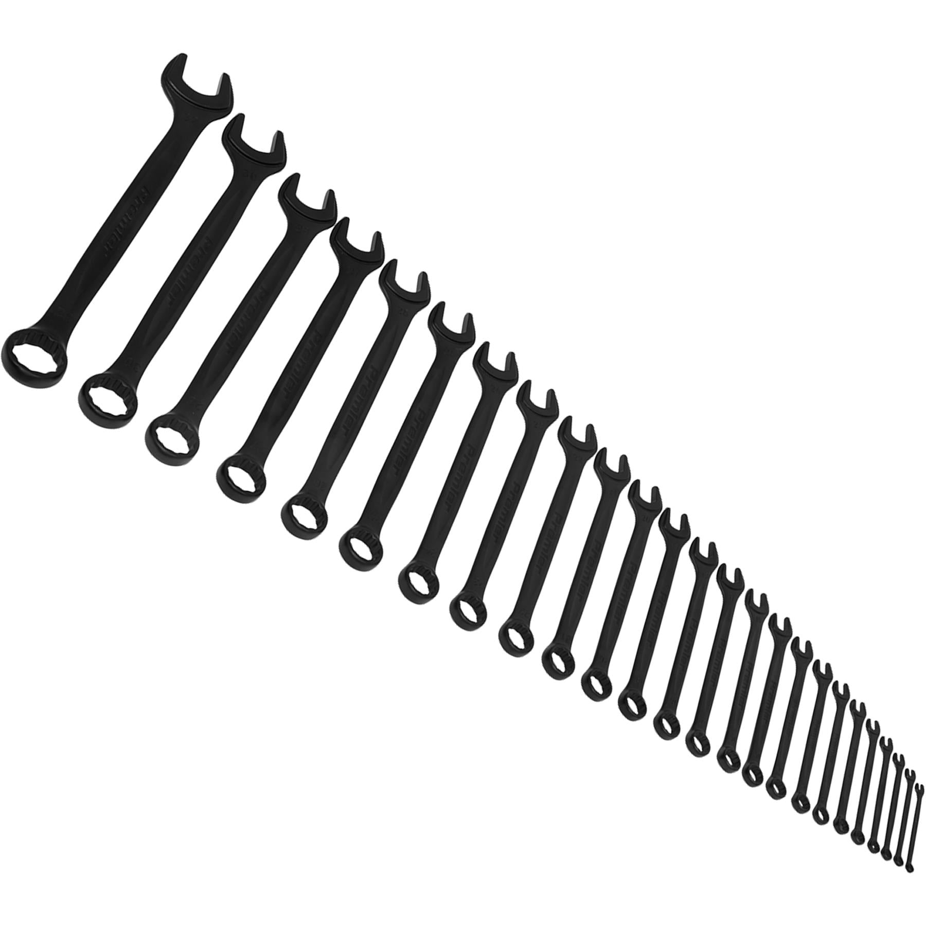 Sealey Combination Spanner Set 25pc Metric - Black Series