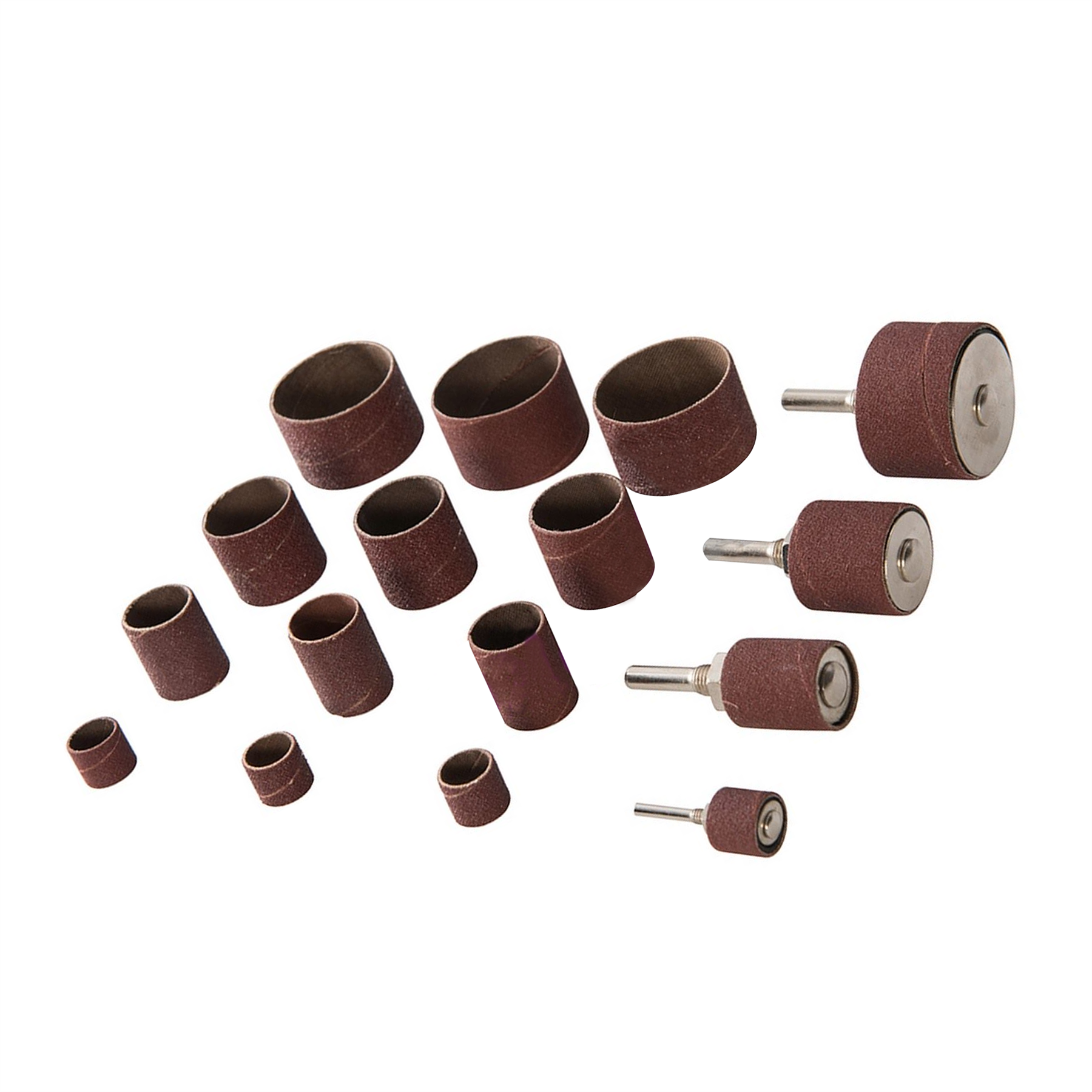 20Pc Drum Sanding Kit Edge Contour Sander Sleeves Rubber Drum High Quality