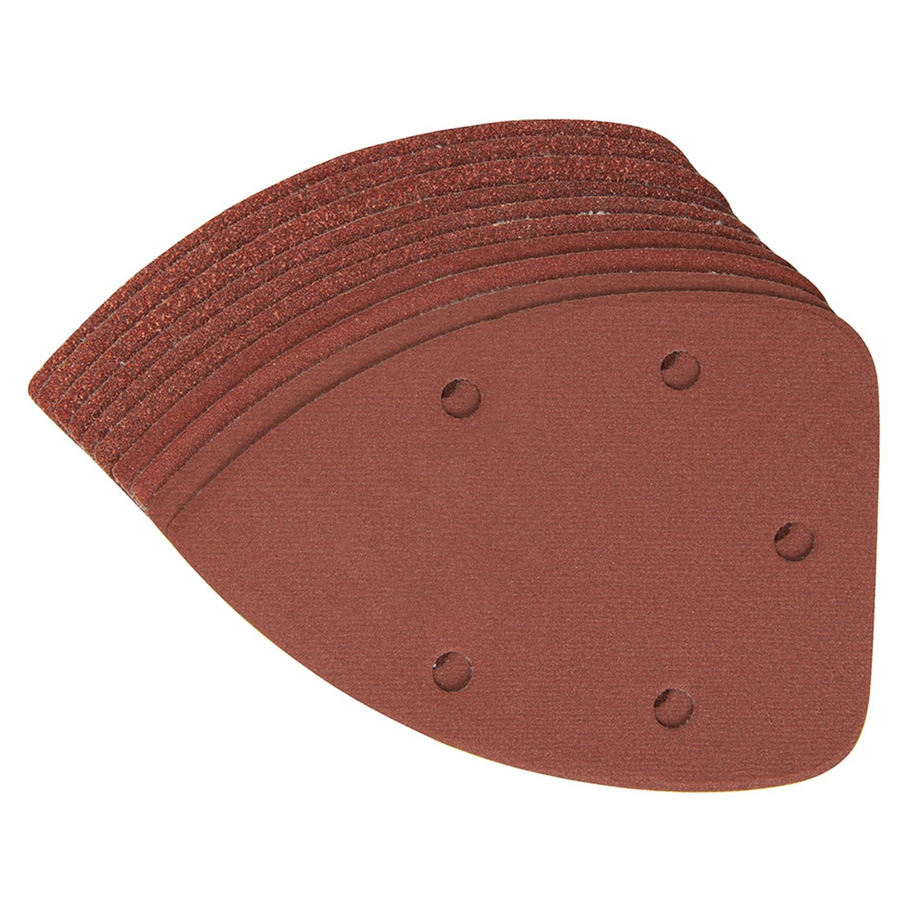 10x MIXED PACK DETAIL SANDER SHEETS 140mm 60/80/120/240 Grit Sandpaper