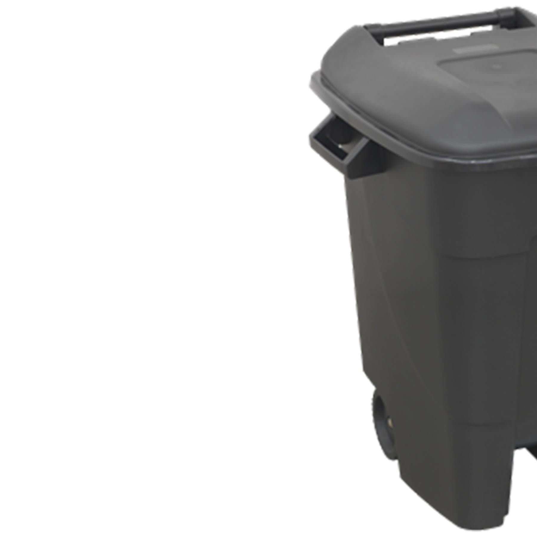 Sealey Refuse/Wheelie Bin 100L - Black