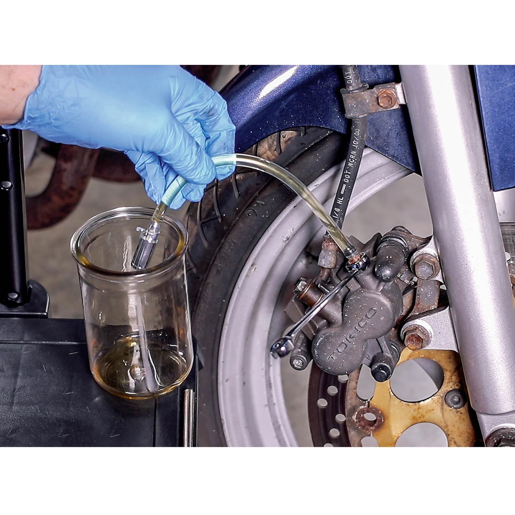 Sealey Motorcycle Brake Bleeder - Weighted