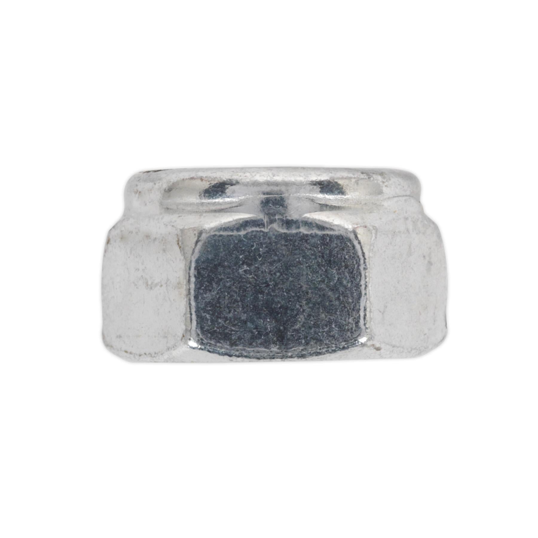 Sealey Nylon Locknut M12 Zinc Pack of 25