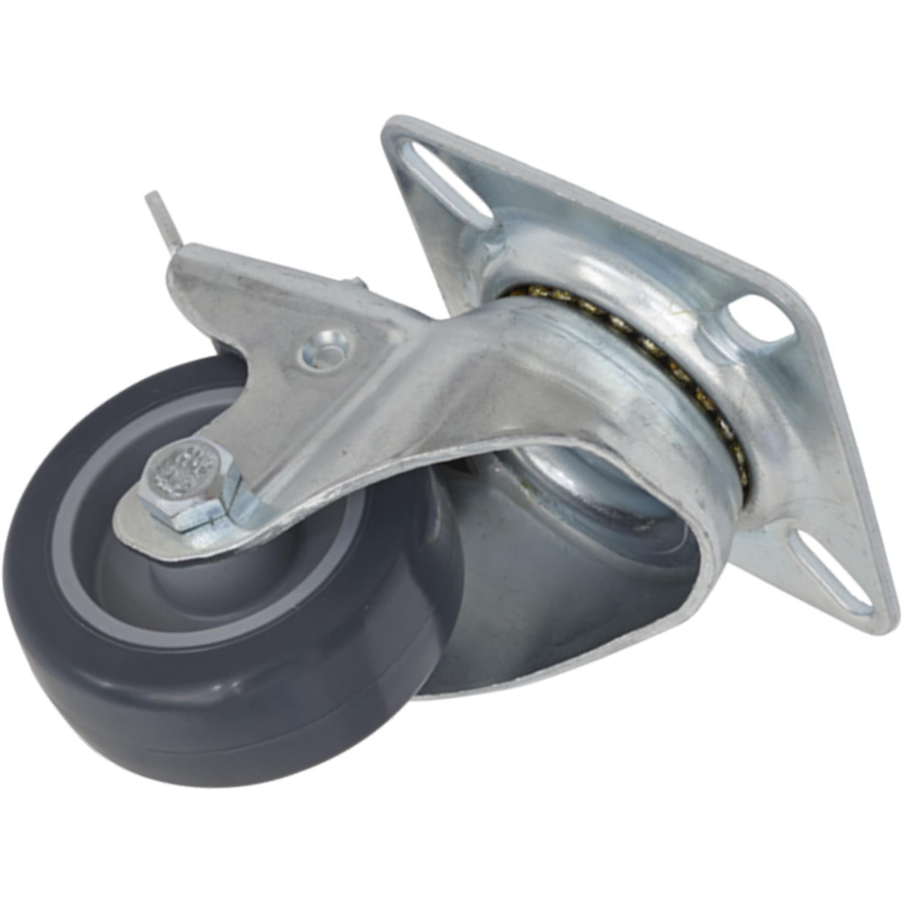 Sealey Castor Wheel Swivel Plate with Total Lock 50mm