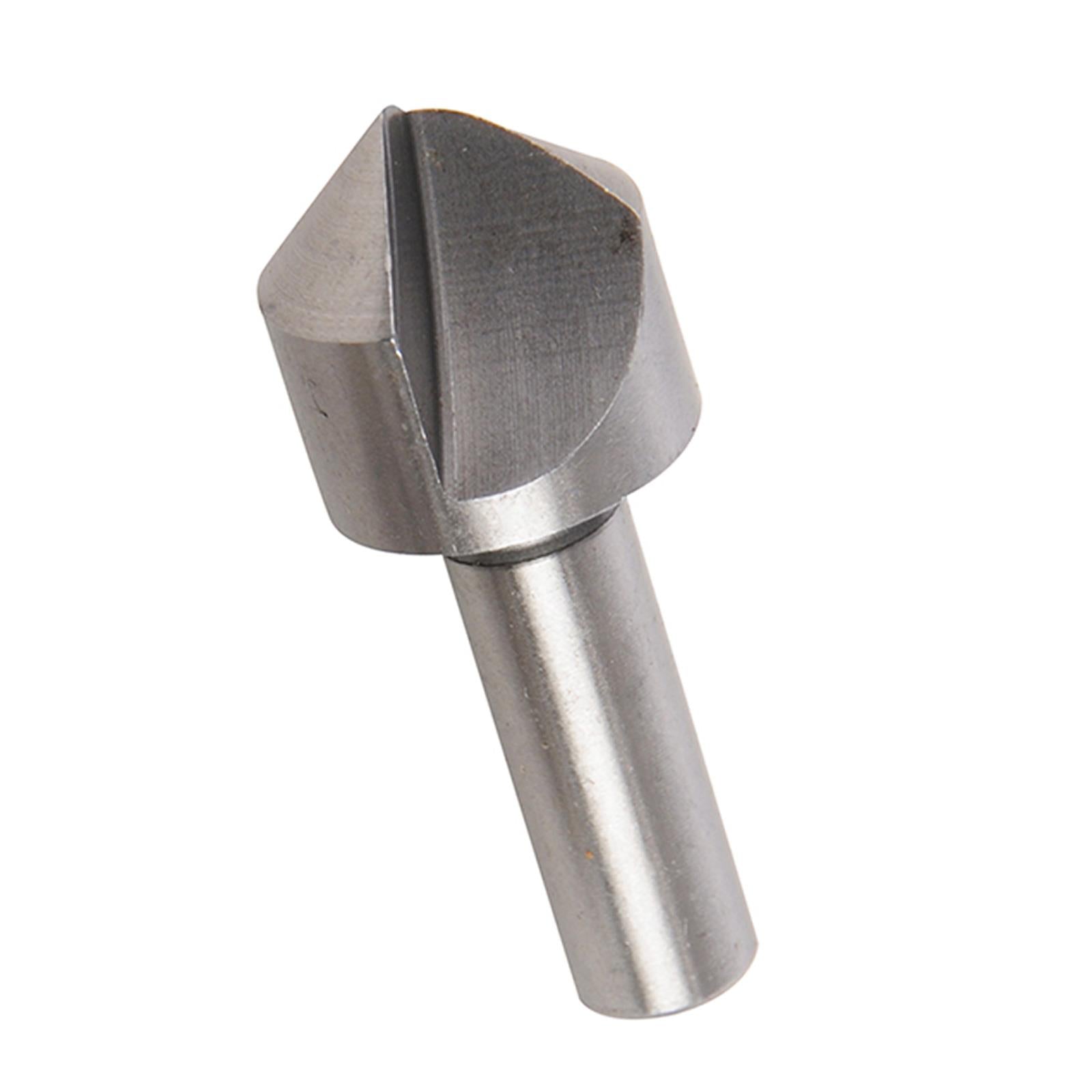 3Pc Hss Countersink Set 10, 12 & 16mm Drill Bit For Steel & Hard Metal
