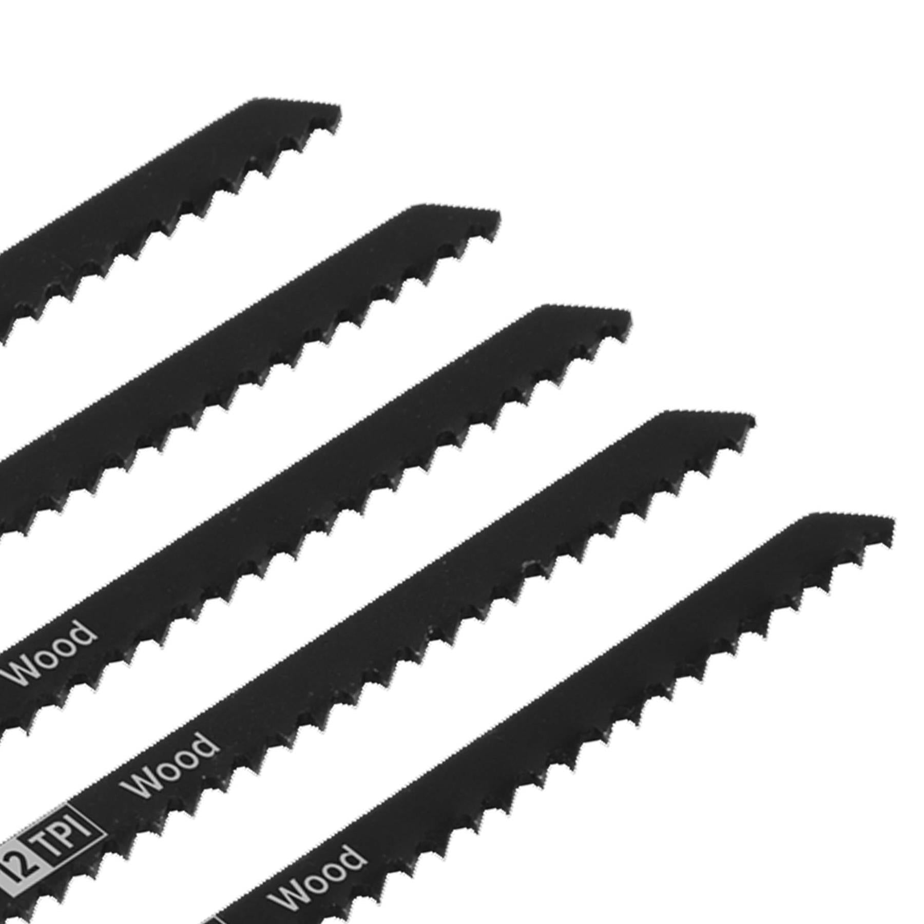 Sealey Jigsaw Blade General Wood 75mm 12tpi - Pack of 5