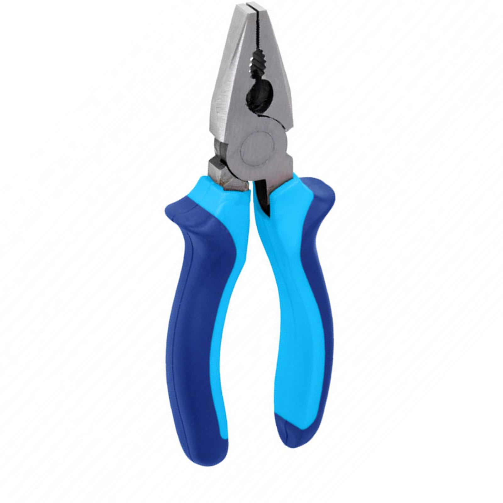 BlueSpot 150mm (6") Combination Plier Drop Forged Steel Soft Grip Vinyl Handle Electric