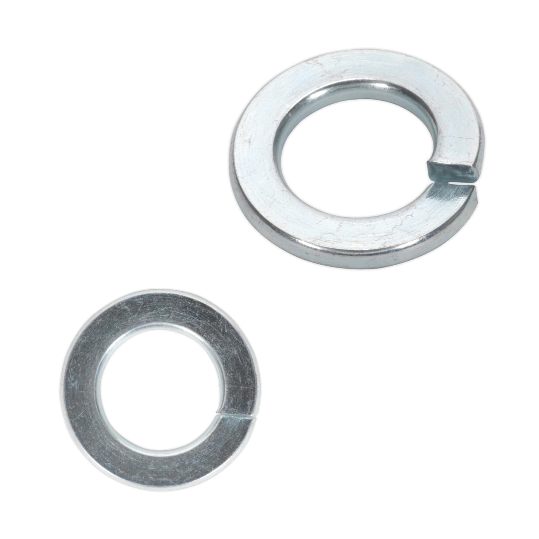 Sealey Spring Washer DIN 127B M10 Zinc Pack of 50 - SWM10
