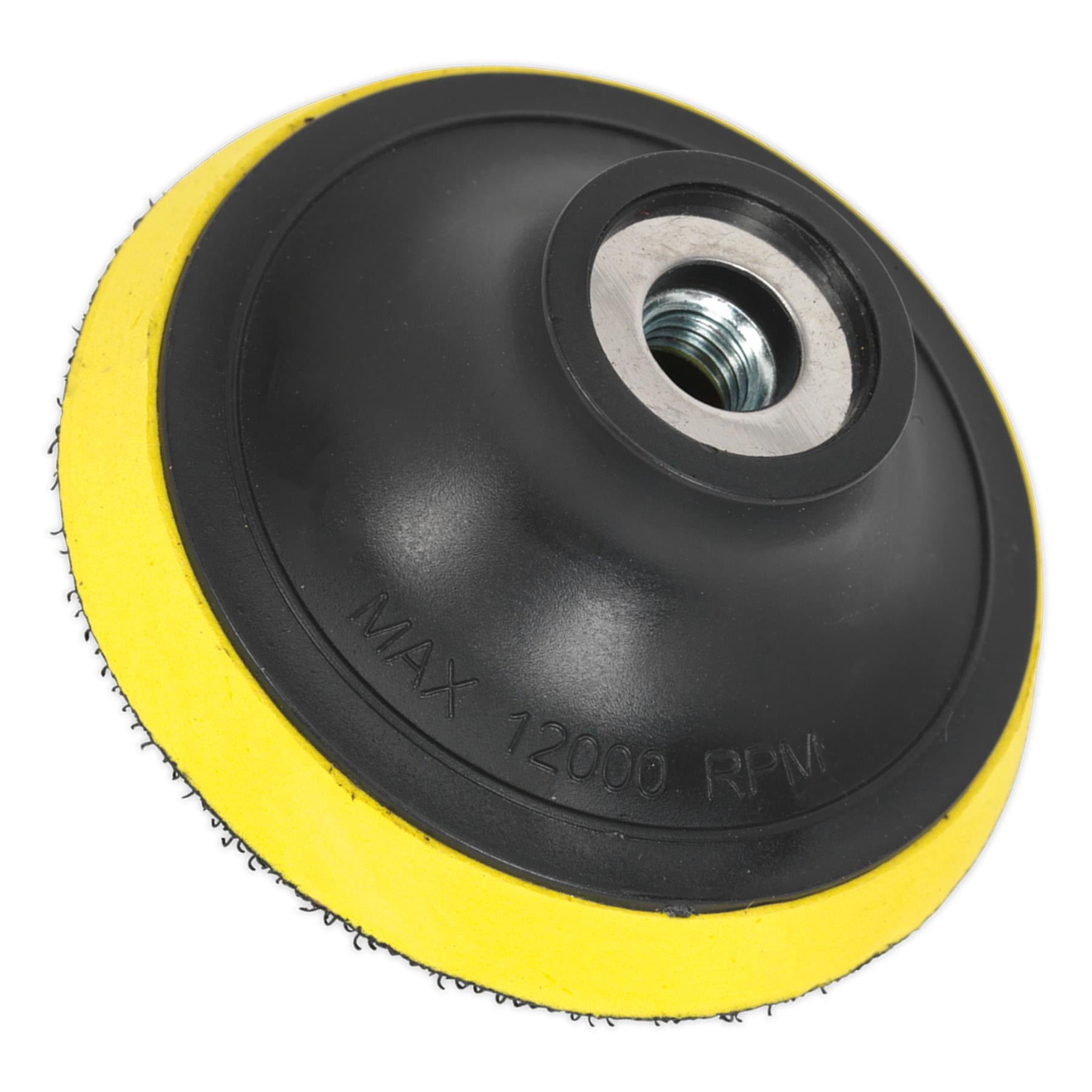 Sealey Hook-and-Loop Backing Pad 75mm M10 x 1.5mm