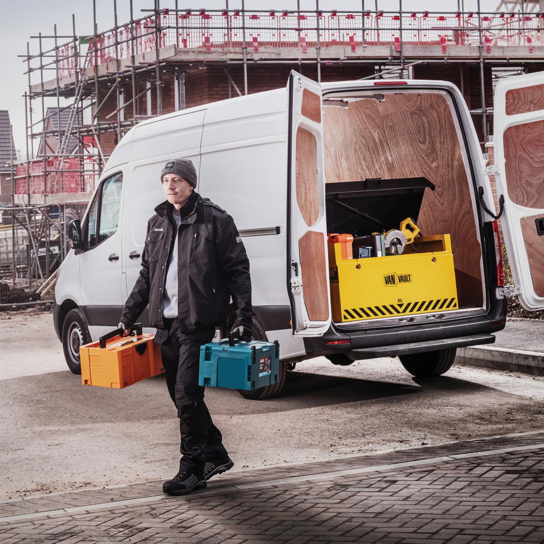 Van Vault XL 1190 x 645 x 635mm High security steel storage box