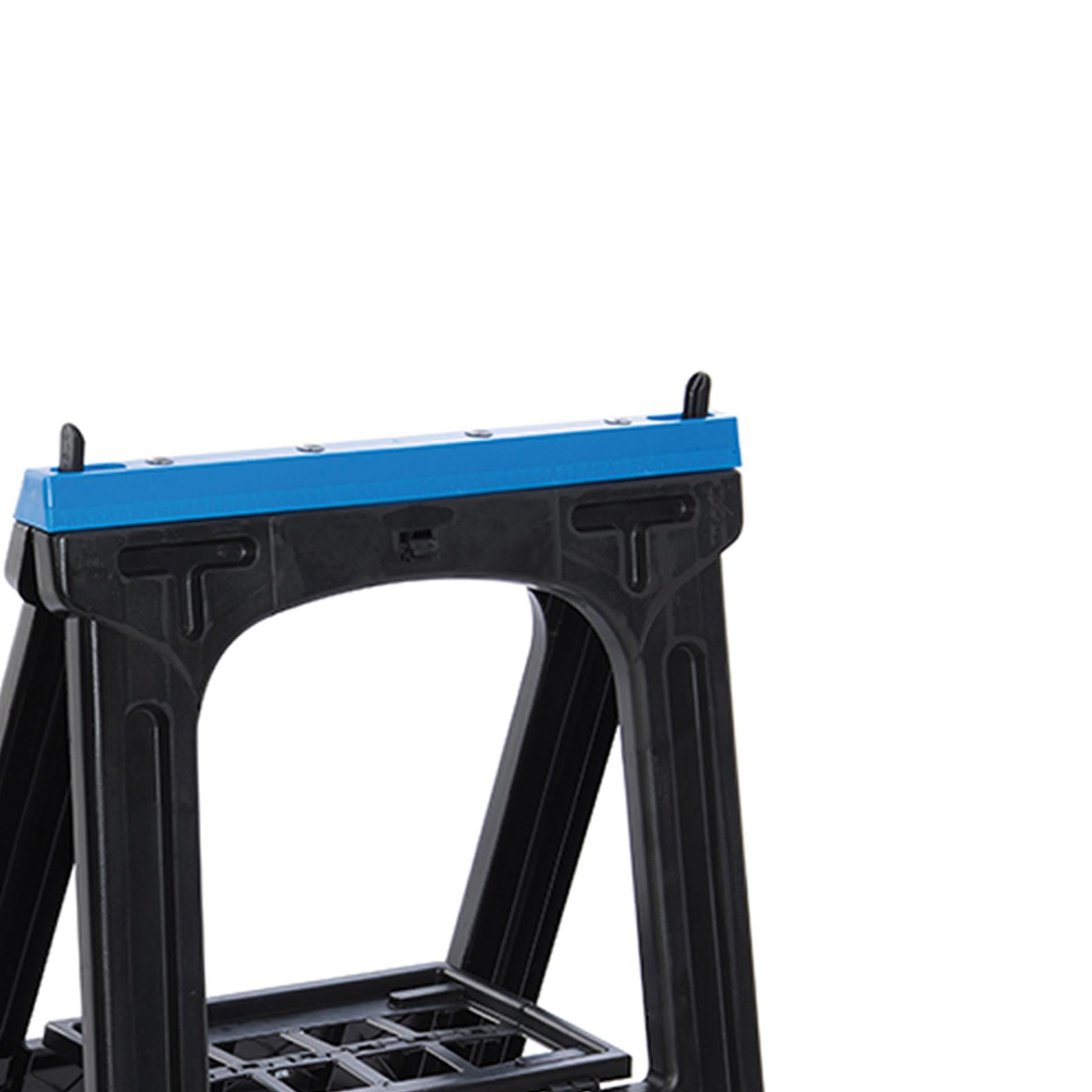 2Pk Saw Horse 200Kg Strong Support For Workpiece Foldable Non-Slip Rubber Feet