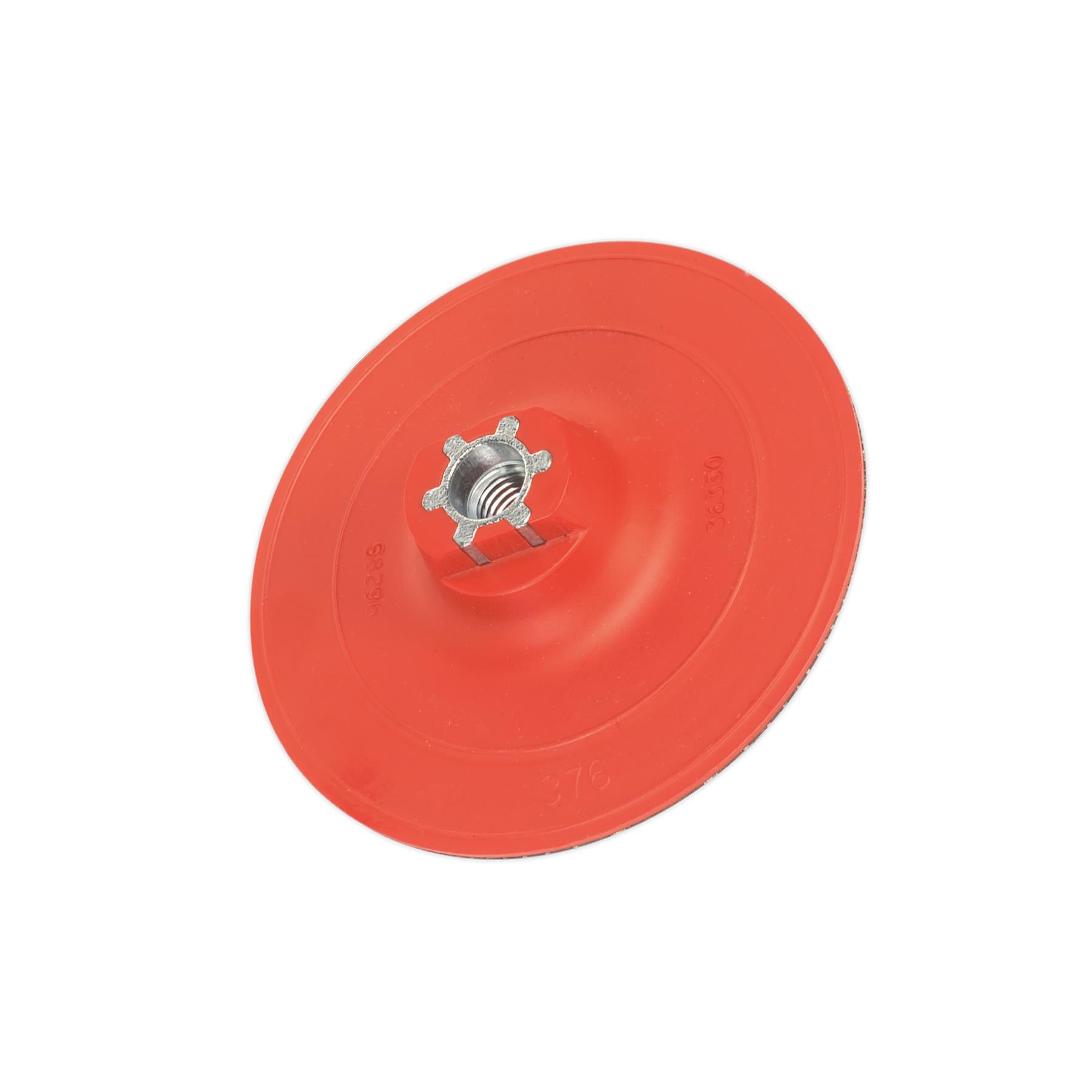 Sealey Hook-and-Loop Backing Pad Ø120mm M14 x 2mm