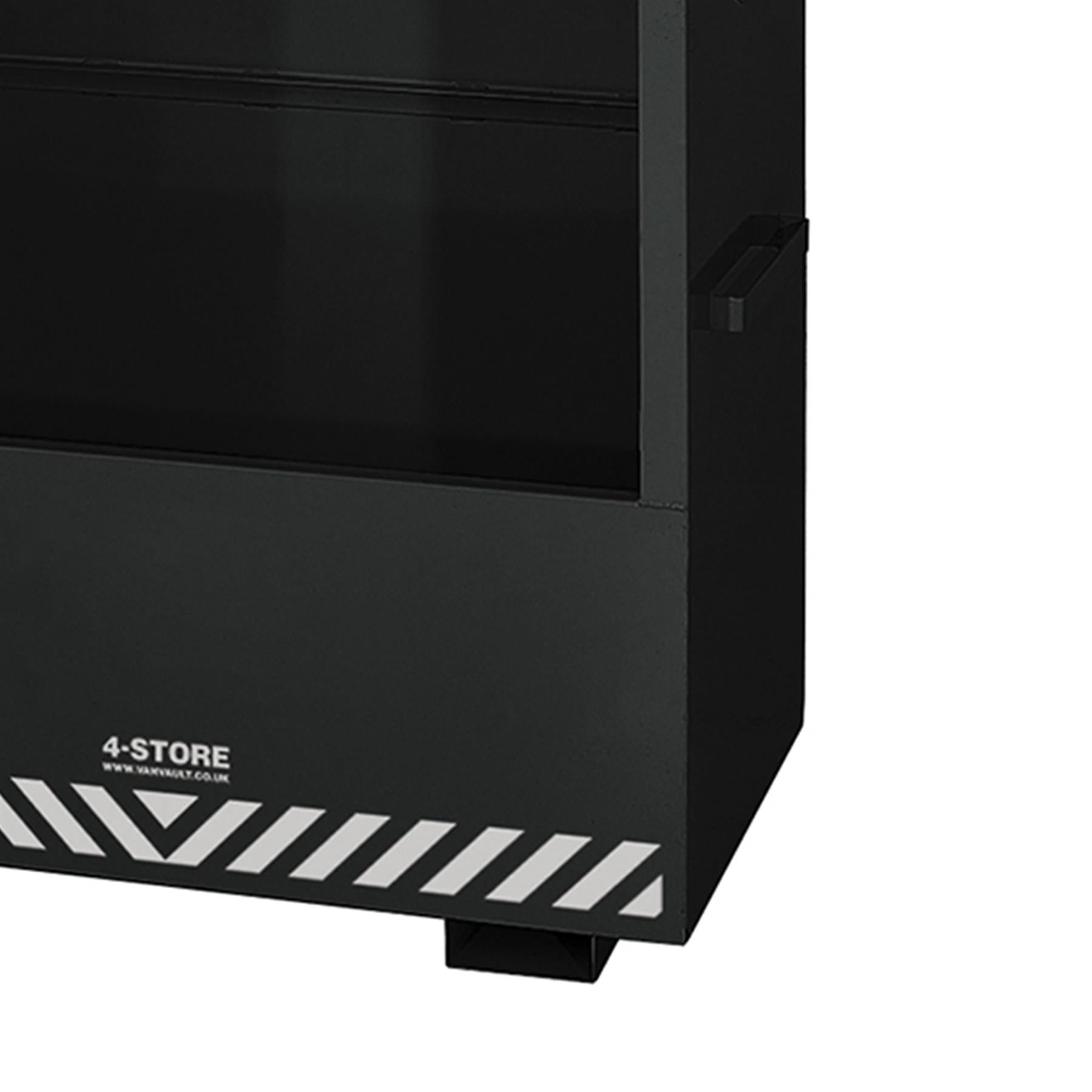 Van Vault 4-Store Heavy duty steel store 1282 x 735 x 1280mm