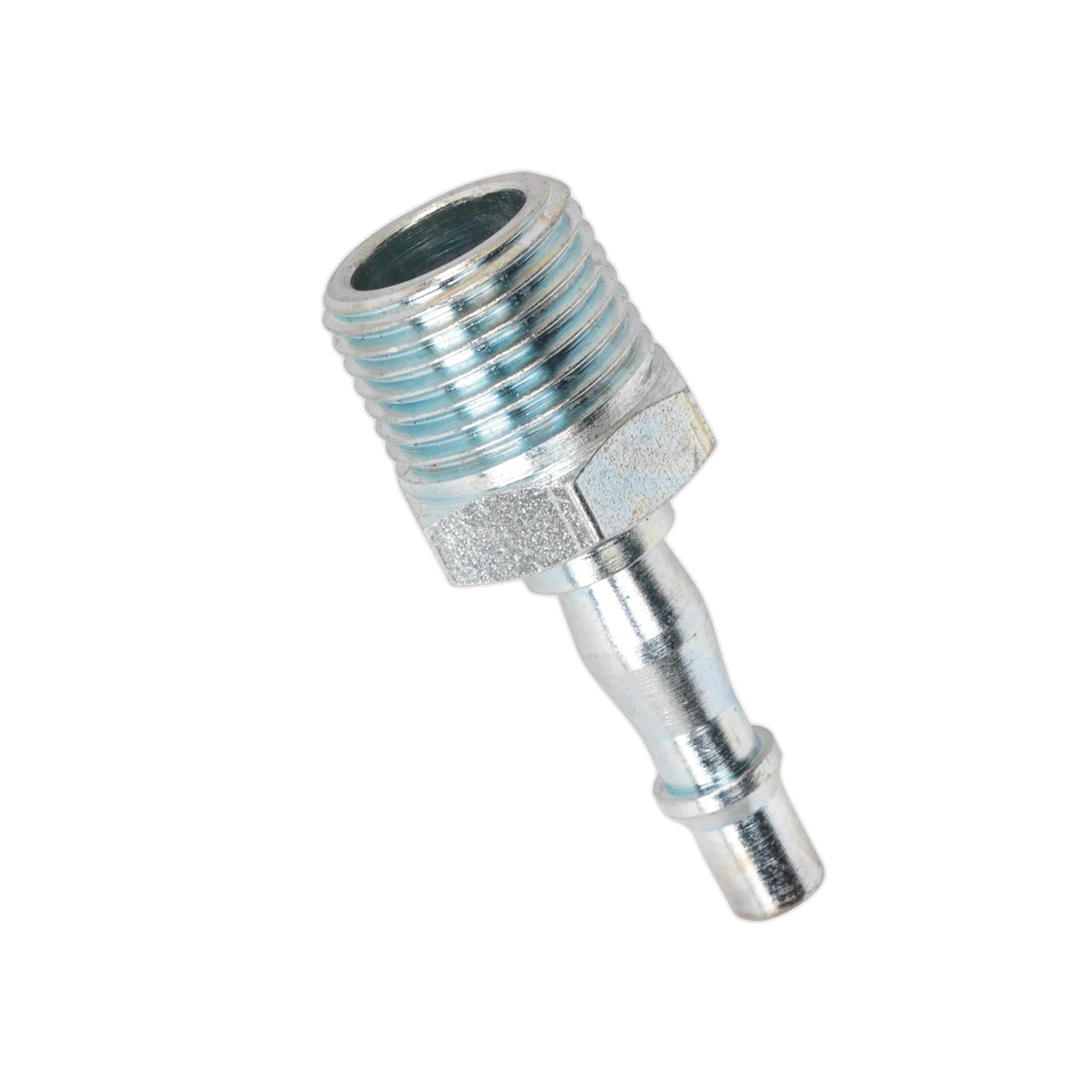 Sealey Screwed Male Adaptor Air Line Connector Quick Coupling 1/2"BSPT Pack of 5