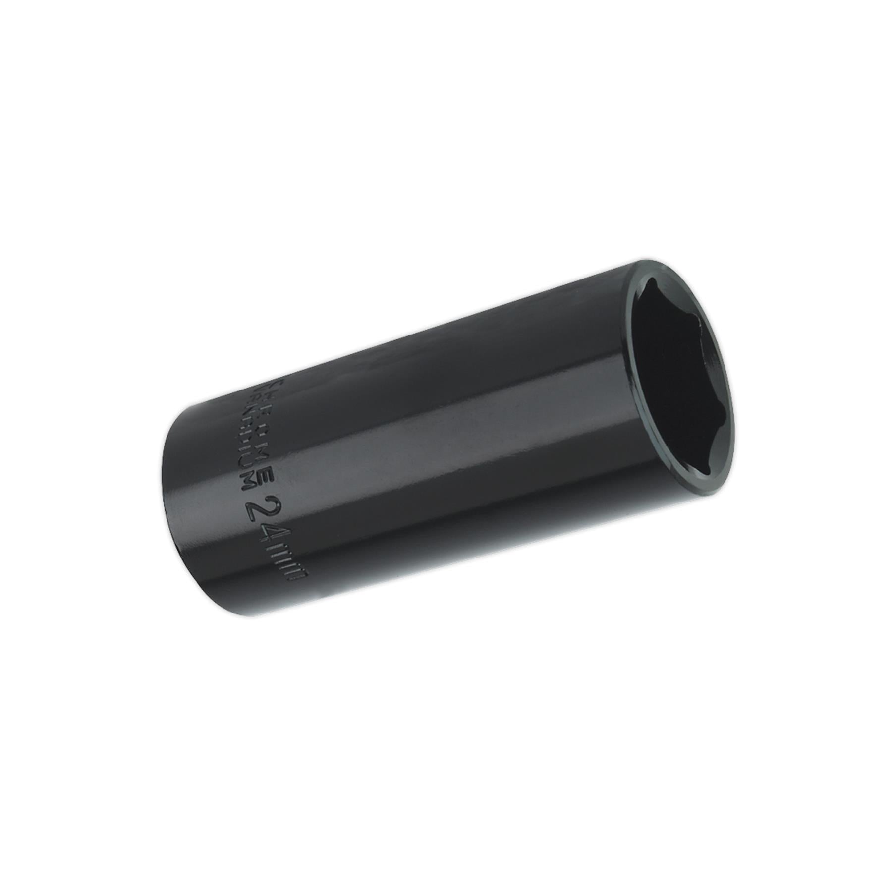 Sealey Impact Socket 24mm Deep 1/2"Sq Drive