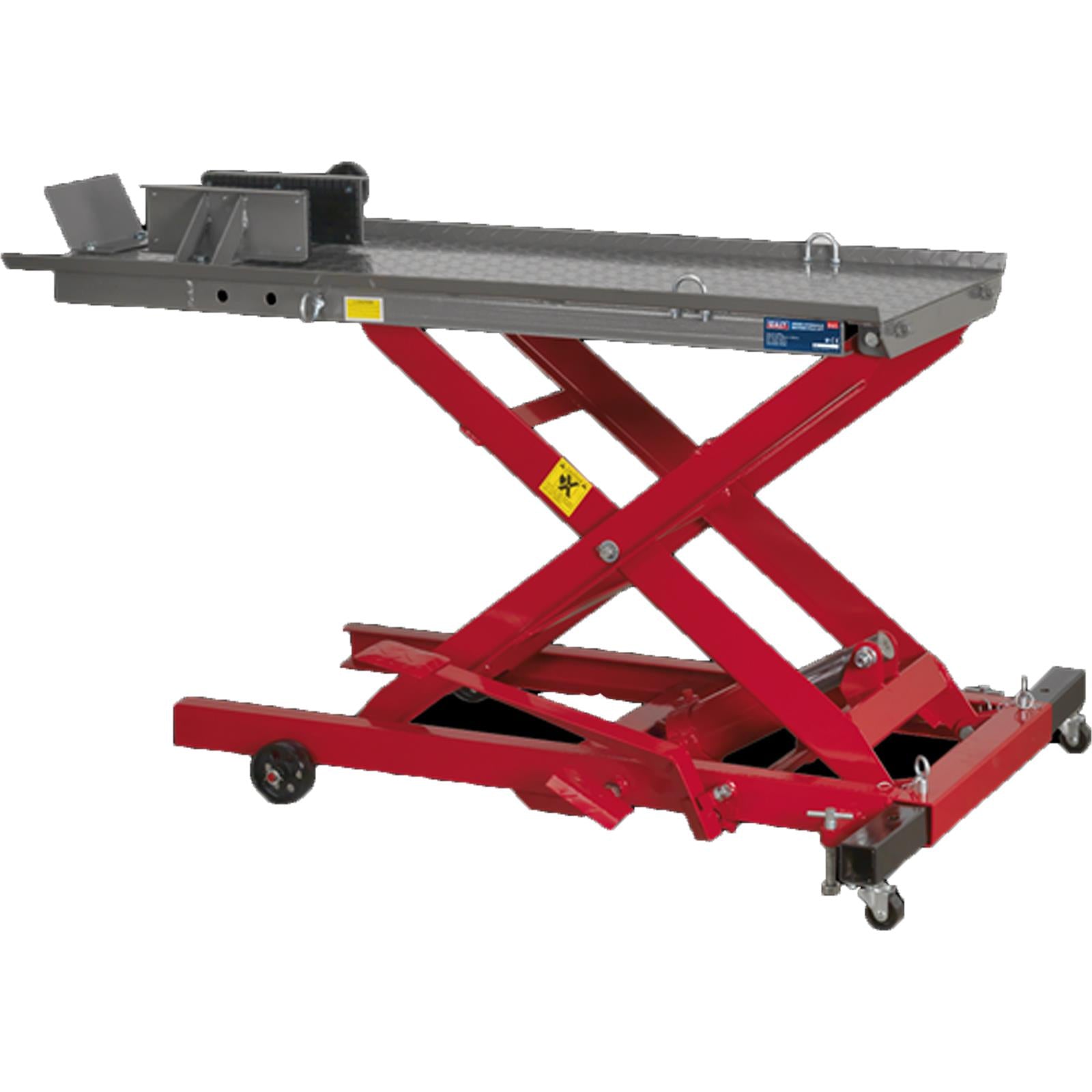 Sealey MC365 Hydraulic Motorcycle Motorbike Lift Ramp Bench 365Kg Capacity New