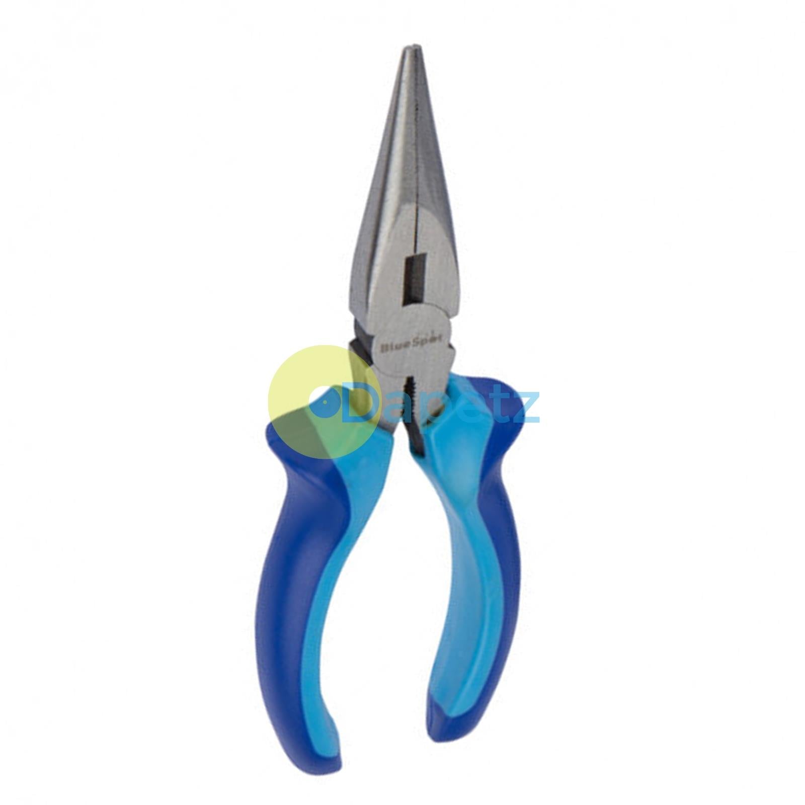 BlueSpot 3Pce Plier Set Soft Grip Handle Long Nose Pliers Cutters 150mm