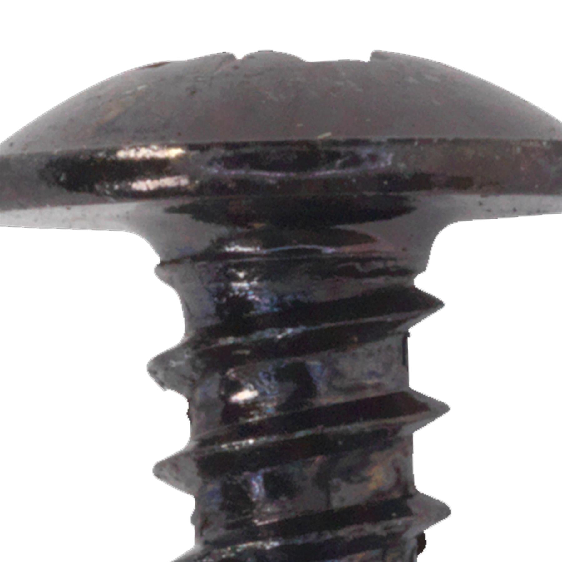 Sealey Self Tapping Screw 4.2 x 13mm Flanged Head Black Pozi Pack of 100