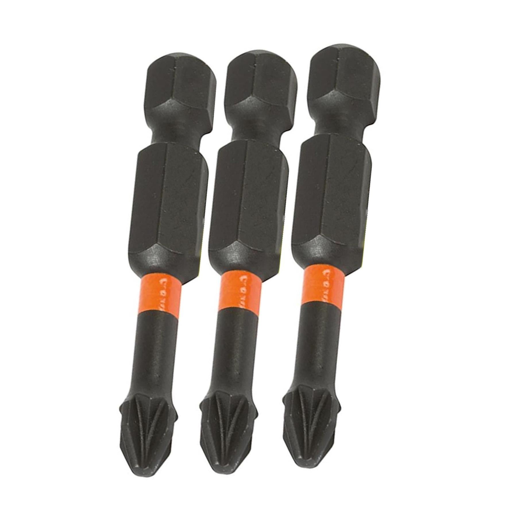 3x PH2 High Torque Impact Bit Drill Driver Screwdriver Bits Sets 50mm