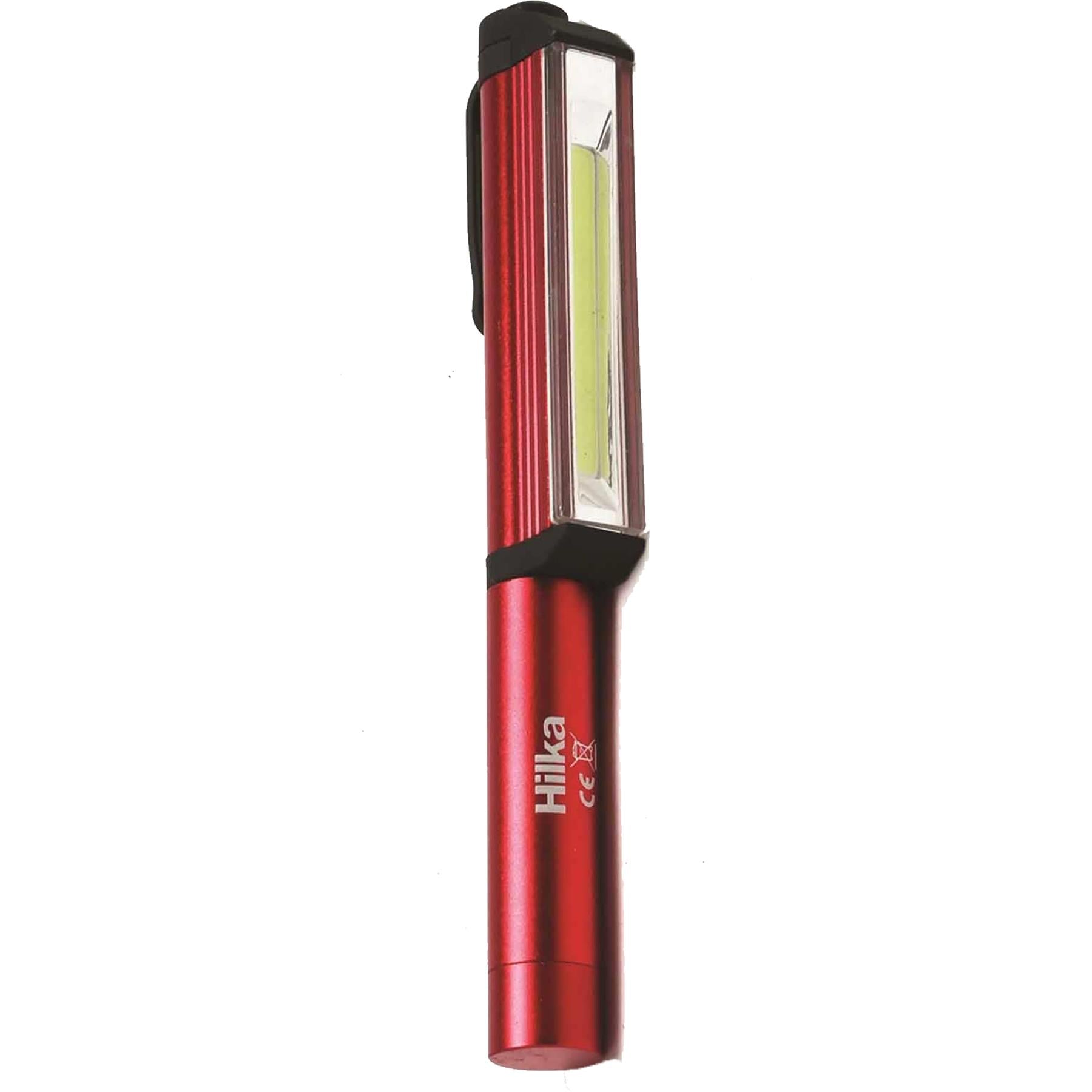 3W COB 200 Hilka Magnetic torch Lumens Pen Work Light with Batteries