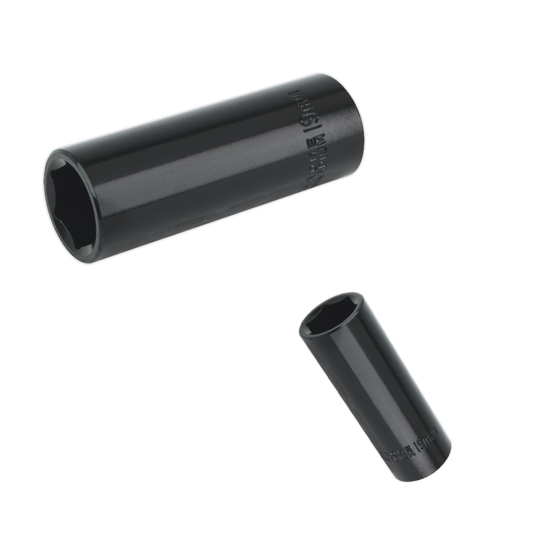 Sealey Impact Socket 19mm Deep 1/2"Sq Drive