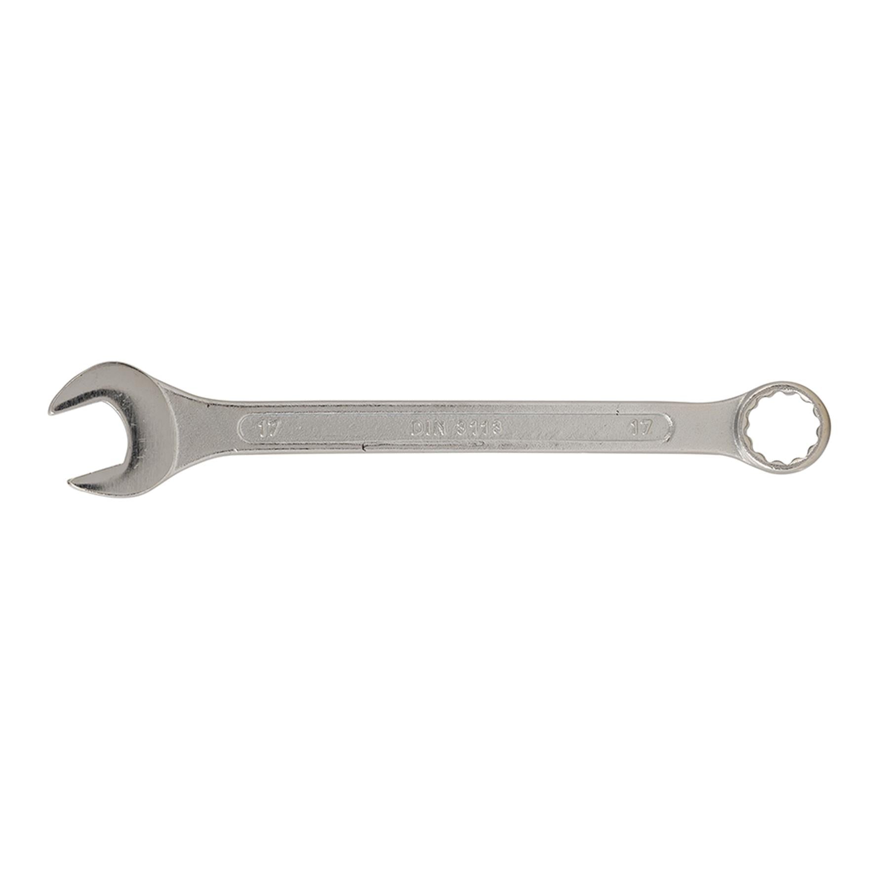 Combination Spanner Metric Set 6Pce Range: 8 - 17mm Polished Chrome Vanadium