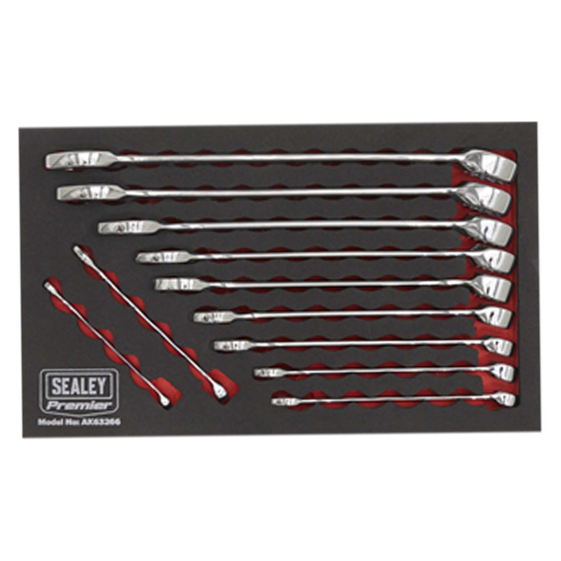 Sealey Combination Spanner Set 11pc Imperial