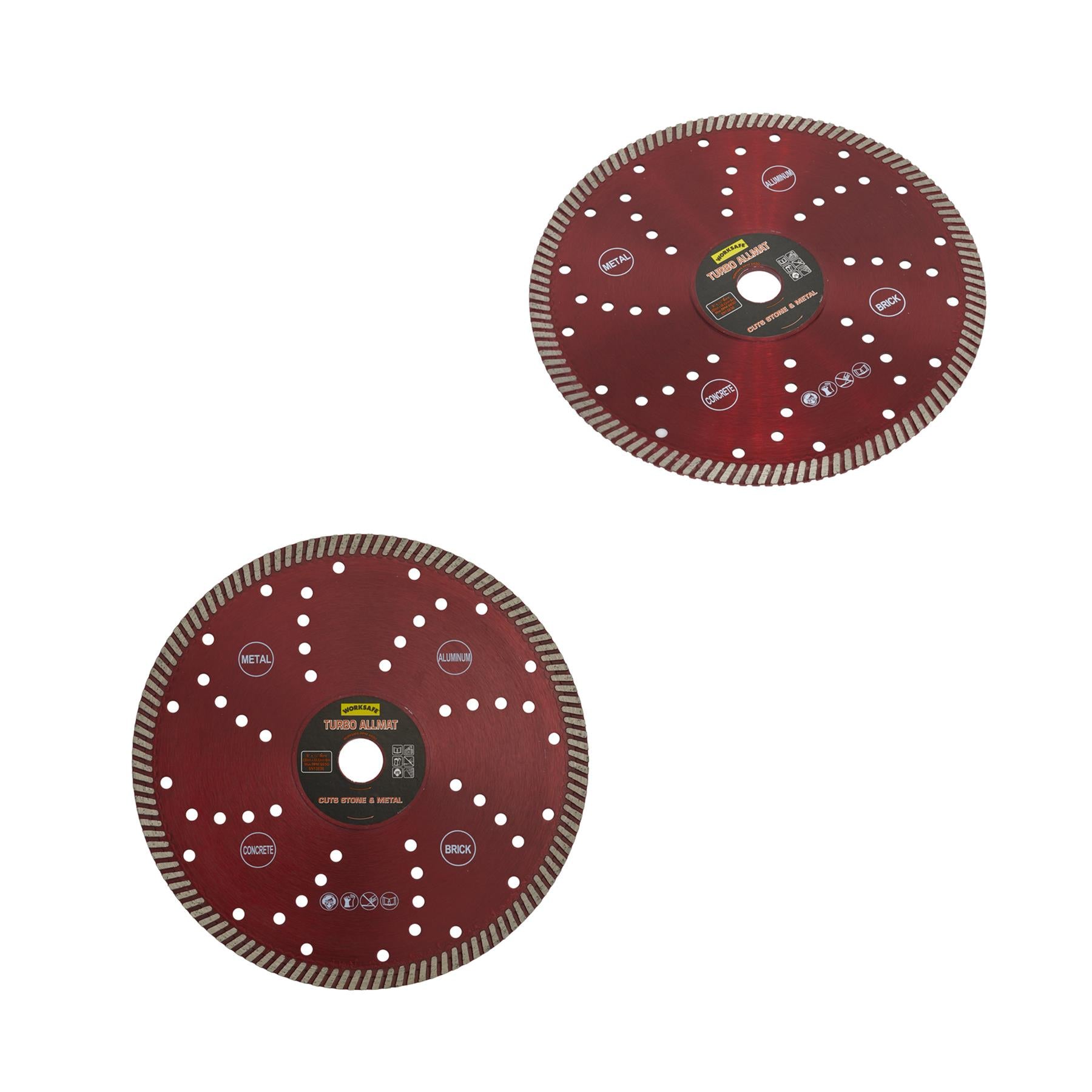 Sealey Turbo Allmat Diamond Blade 230 x 22mm - WDTA230