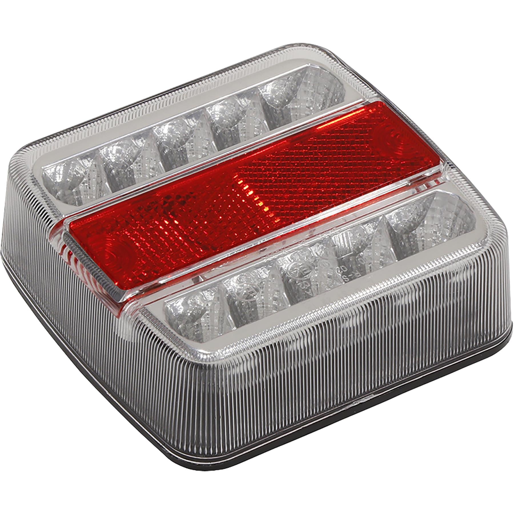 Sealey Lighting Cluster Rear Square LED 12V