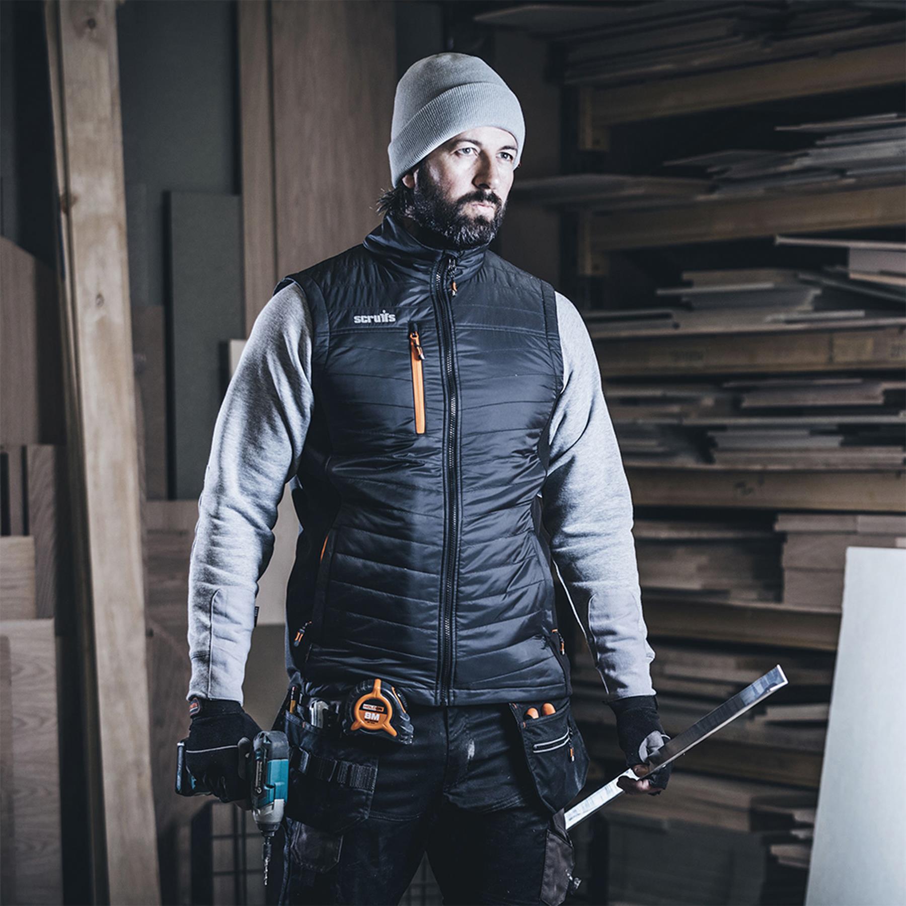 Scruffs Gilet - Trade| Bodywarmer (XXL) Winter Work Wear