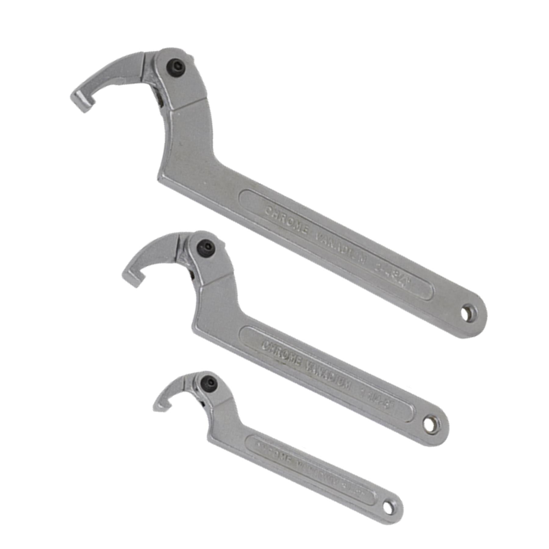 Sealey Adjustable C-Spanner - Hook & Pin Wrench Set 11pc