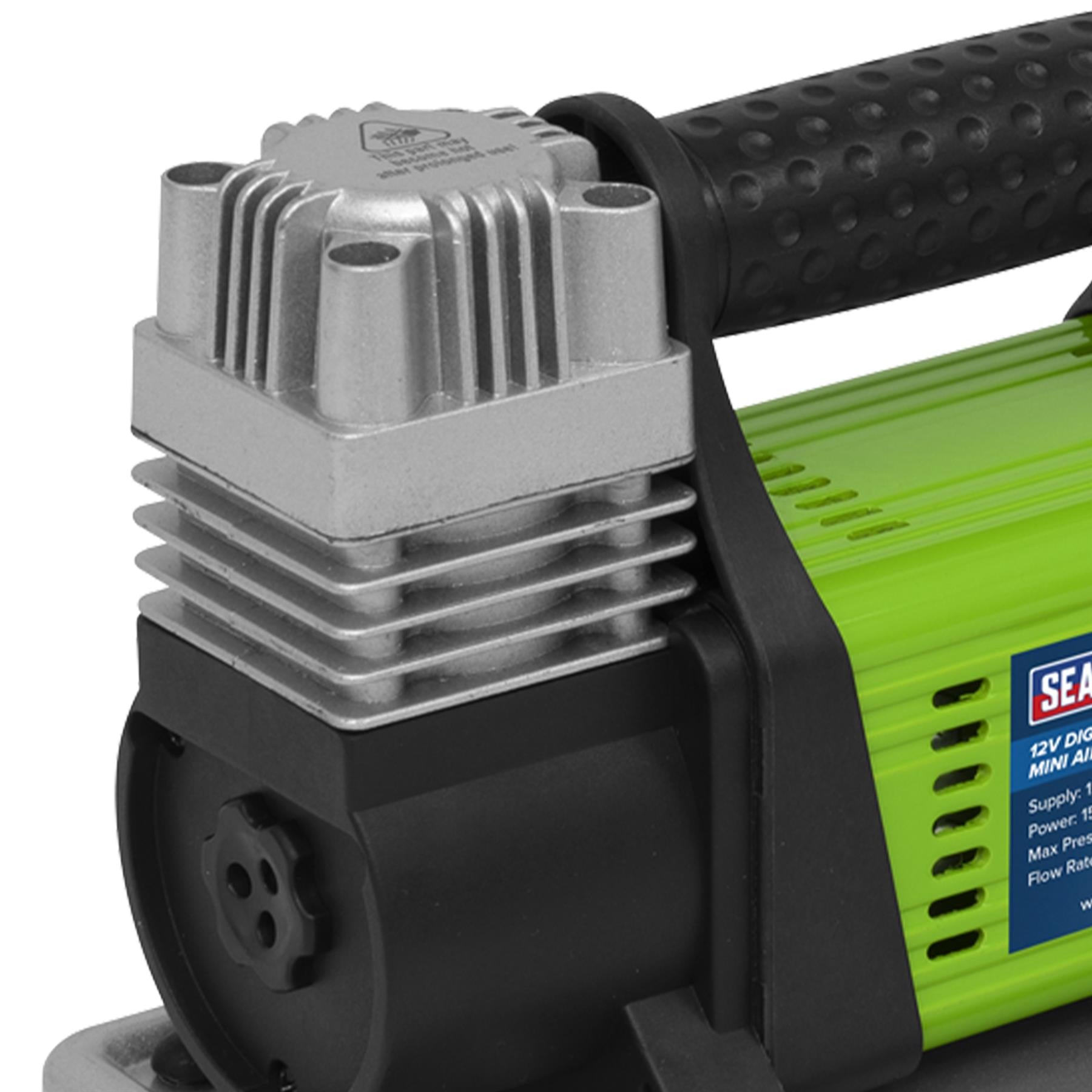 Sealey Digital Tyre Inflator/Mini Air Compressor 12V
