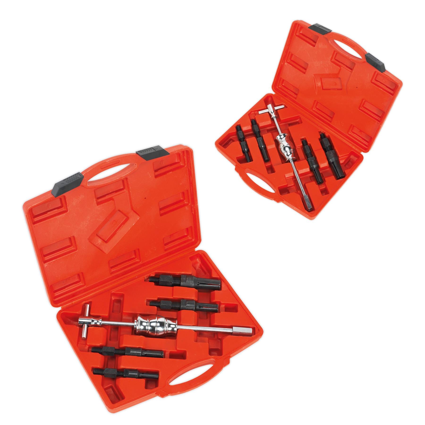 Sealey Blind Bearing Puller Set 5pc Medium stroke Slide Hammer Storage Case